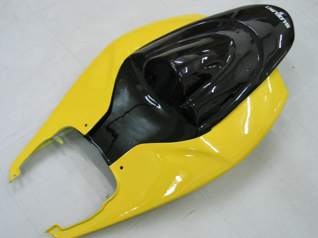 2006-2007 Suzuki GSXR 600 750 Black & Yellow GSXR Racing Fairings Generic