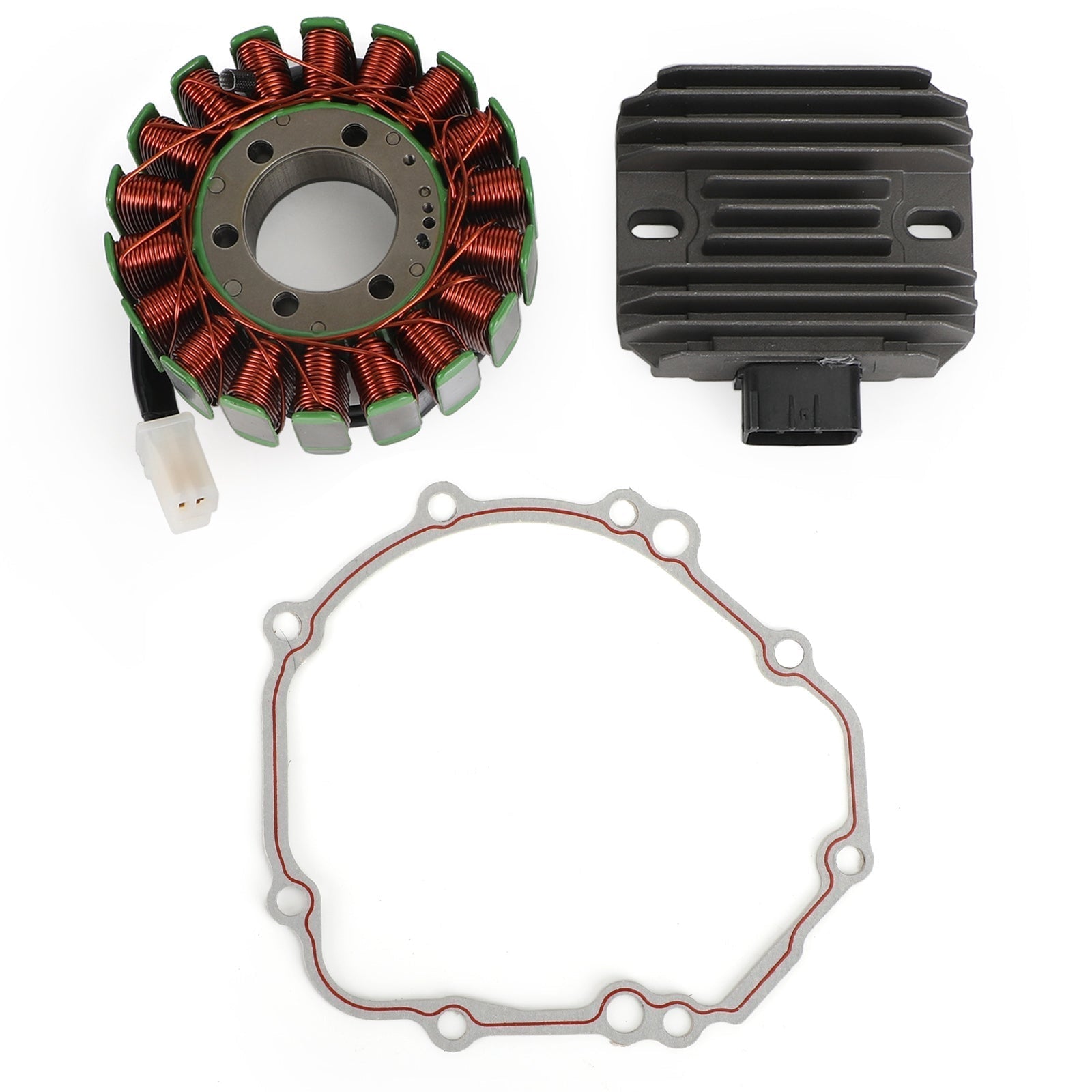 2006-2010 Suzuki GSR400 Magneto Stator + Spanningsgelijkrichter + Pakking 31401-29G00