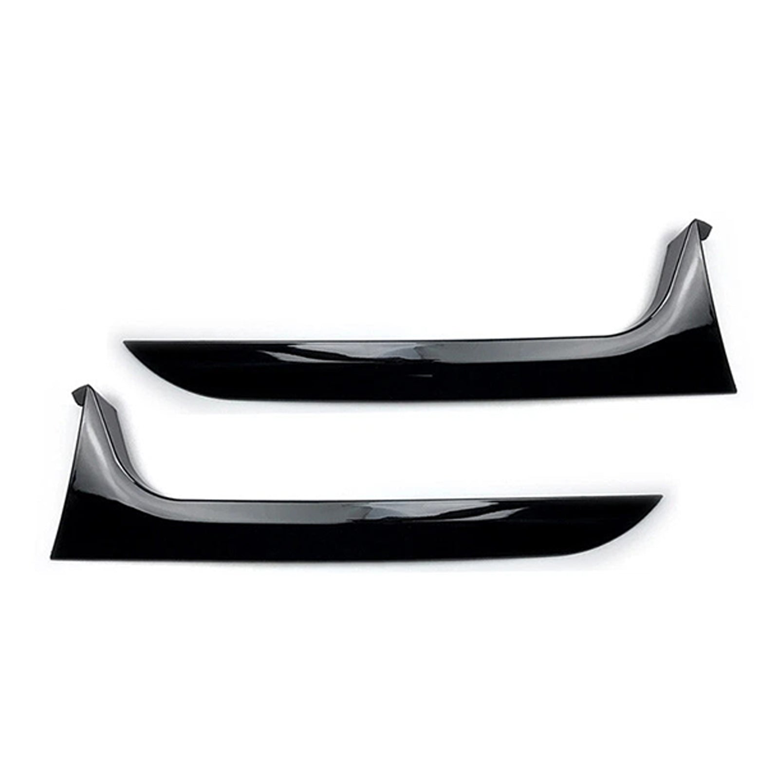 Bloss Black Paire arrière Spoiler de l'aile latérale de la lunette arrière pour Audi A6 C7 ALLORK 12-18