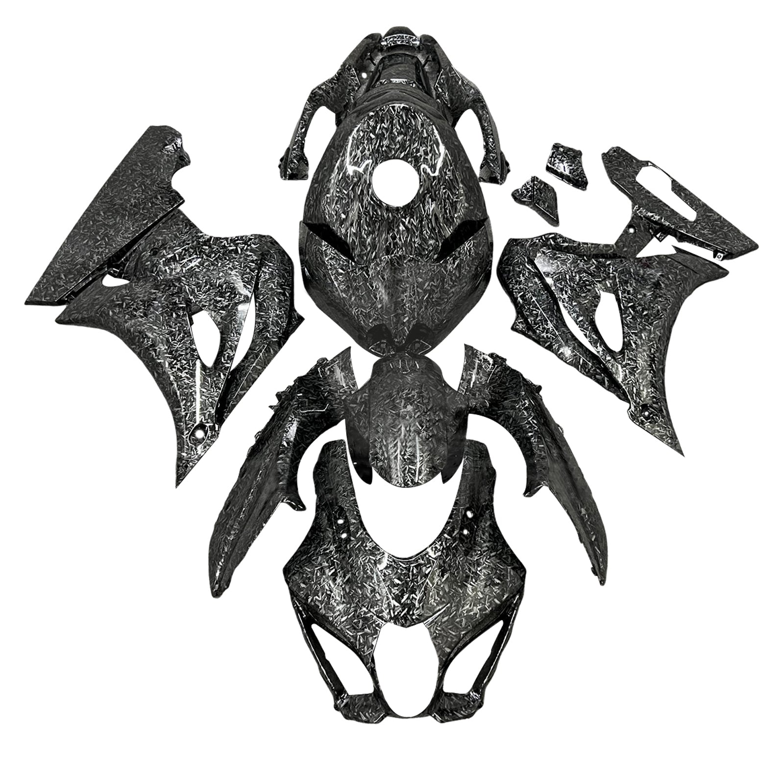 2017-2025 Suzuki GSXR1000 K17 Kit de carénage injection Bodywork Plastic Abs # 101