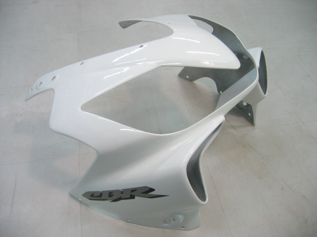 2004-2007 Honda CBR 600 F4i Black & White F4i Racing Fairings Generic