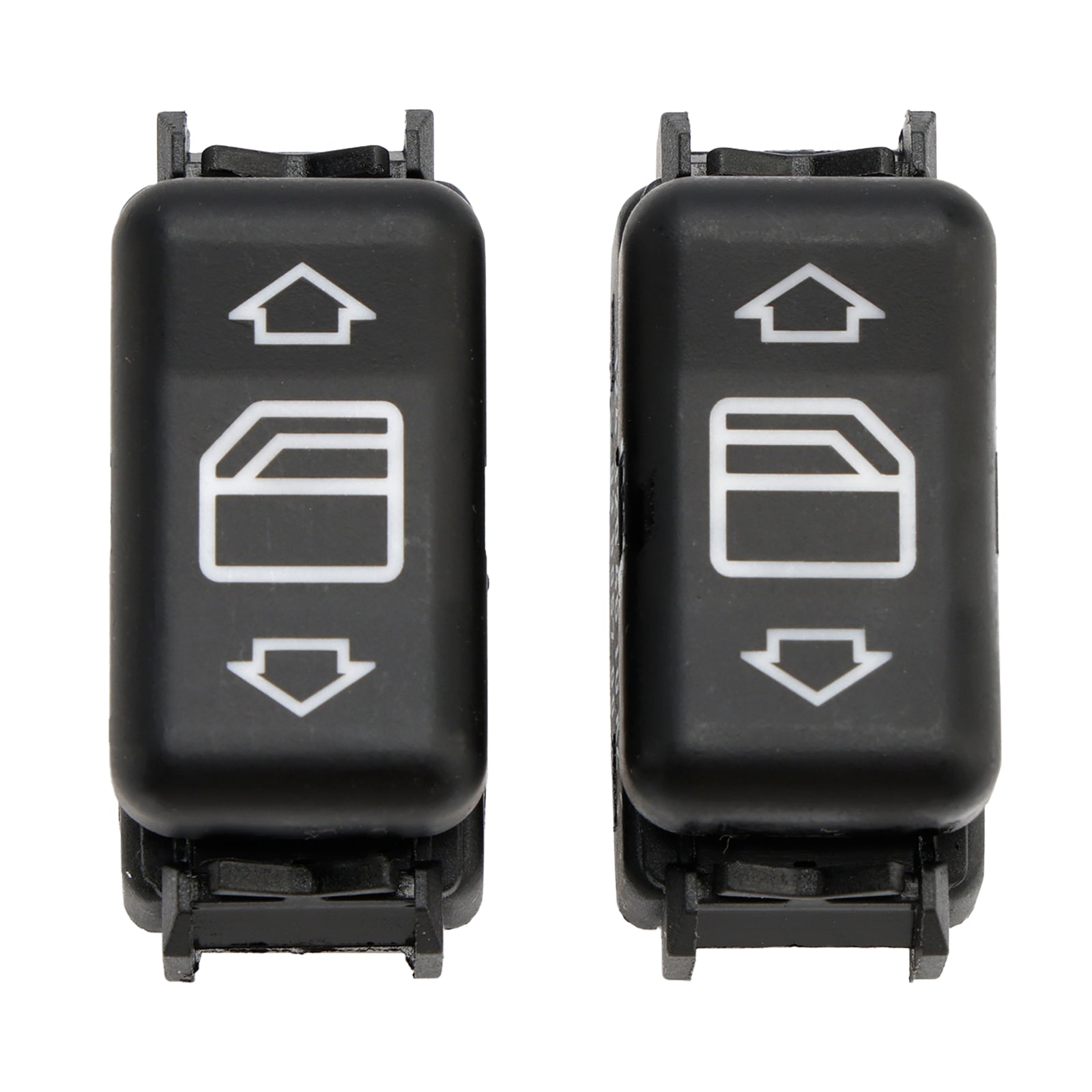 2x Console Elektrisch Raam Schakelaar Voorkant Knop voor Mercedes Benz W124 S126 W190