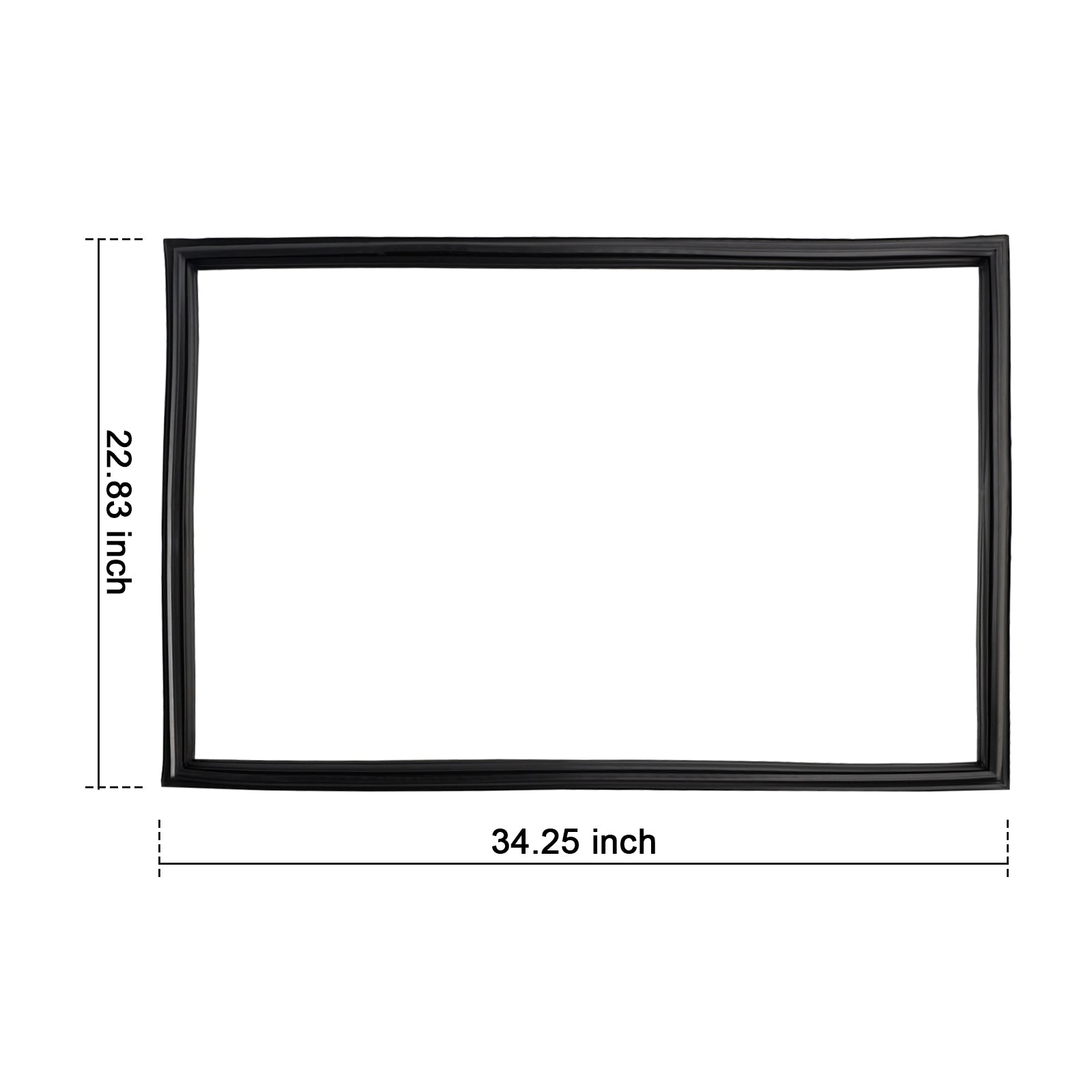 W10436252 Vriezerdeurpakking voor Maytag-koelkast W10131754  W10164041