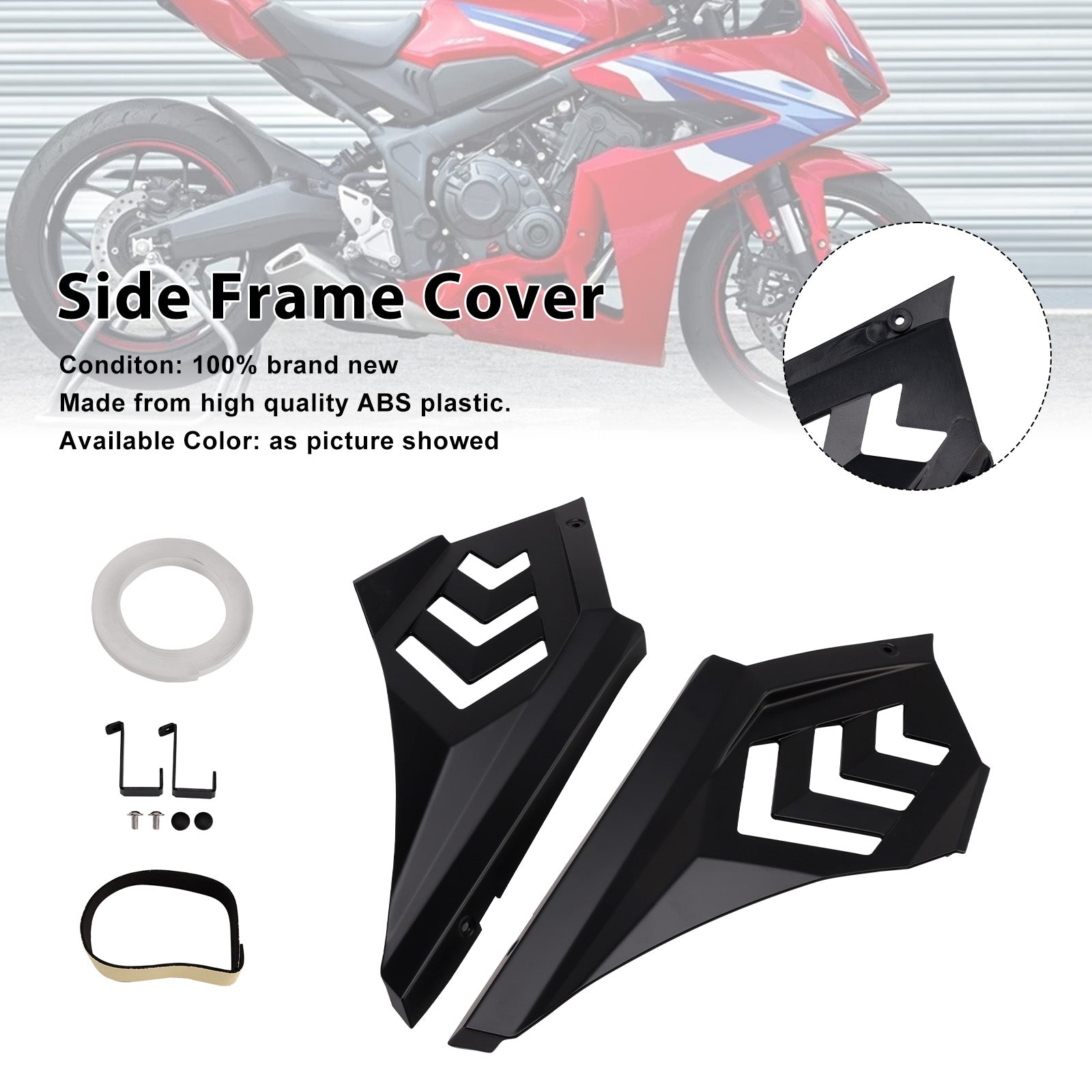 2024-2025 Honda CBR650R Side Frame Panel Protector Fairings Cover