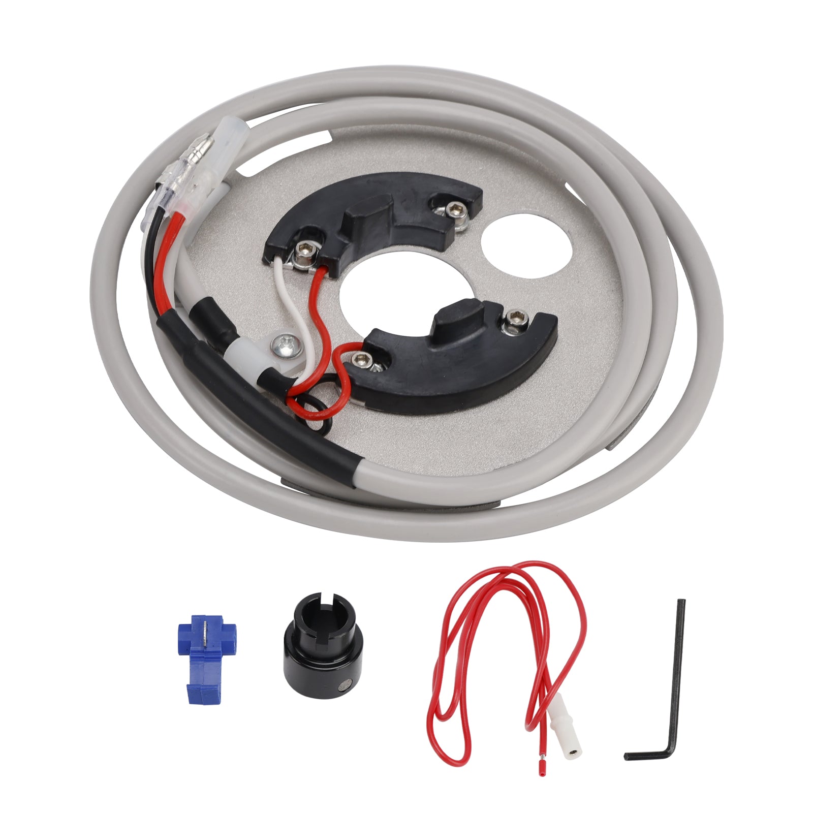 Assy de plaque de points d'allumage pour Kawasaki 73-75 Z1, 76-77 KZ900, 77-80 KZ1000