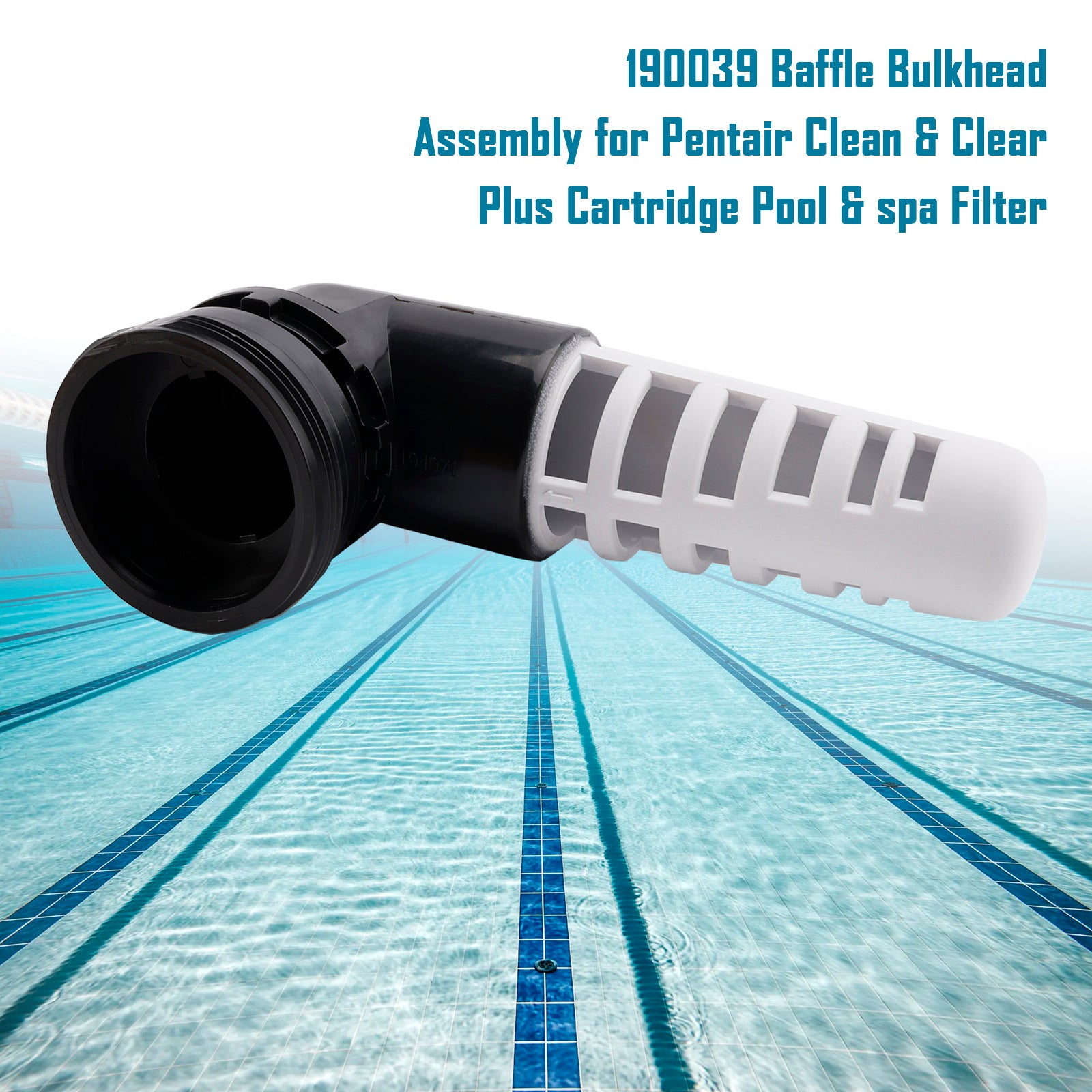 190039 Baffelskottmontering for Pentair Clean & Clear Plus-patronpool & spa-filter