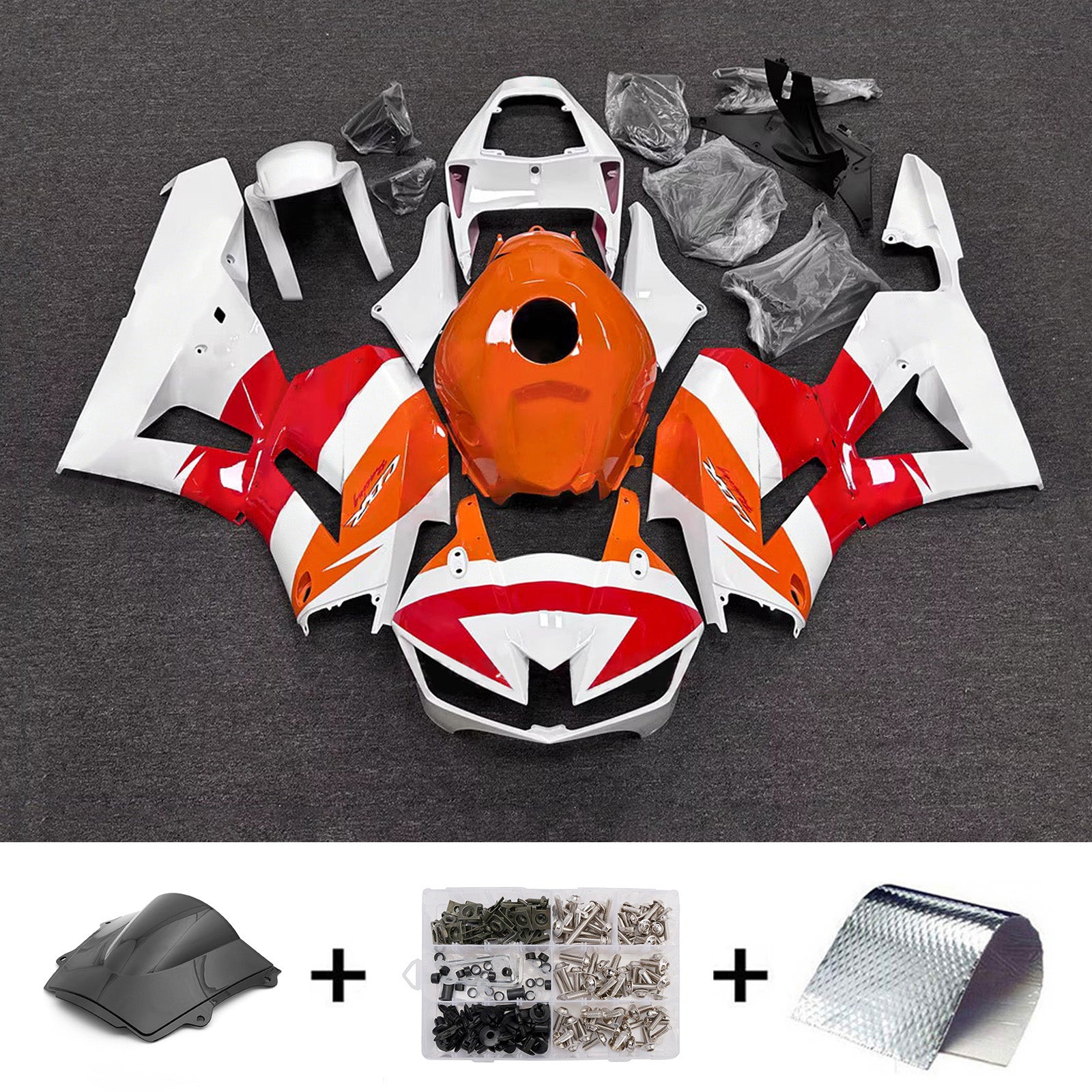 Injection Fairing Kit Bodywork Plastic ABS For Honda CBR600RR 2013-2025 F5