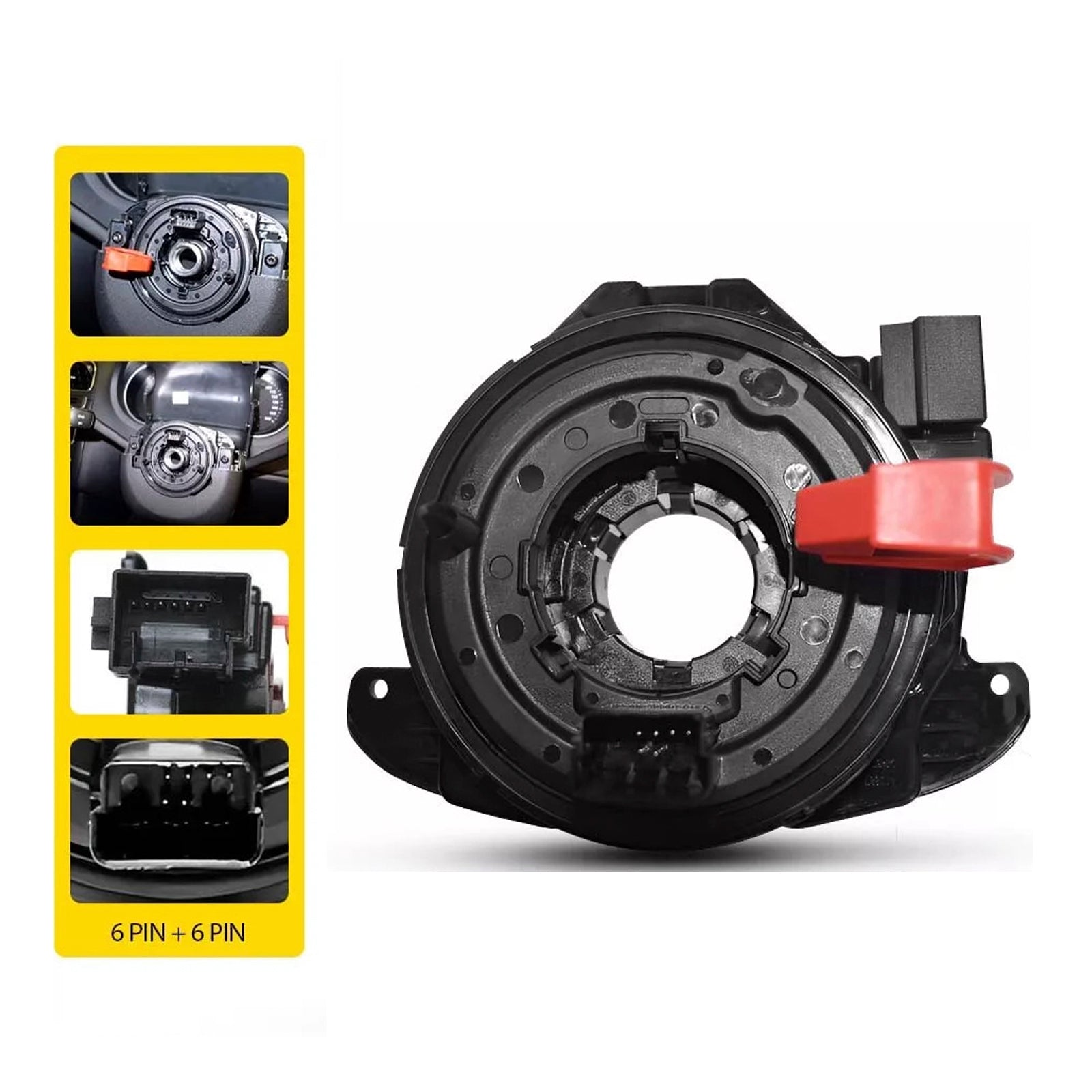 Spiralkabelklokke Spring Squib 6C0959653 for sete Skoda VW Polo V 6R1/6C1