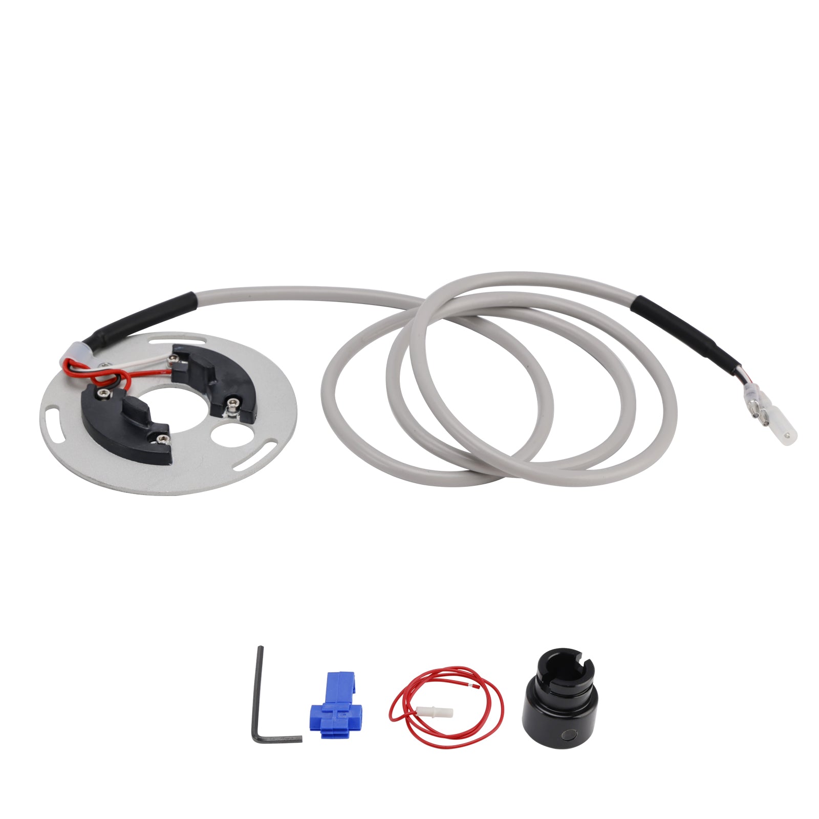 1973-1974 Honda CB550 Vier CDI Ontstekingspunten Plaat Assy 30200-323-005 30200-323-154