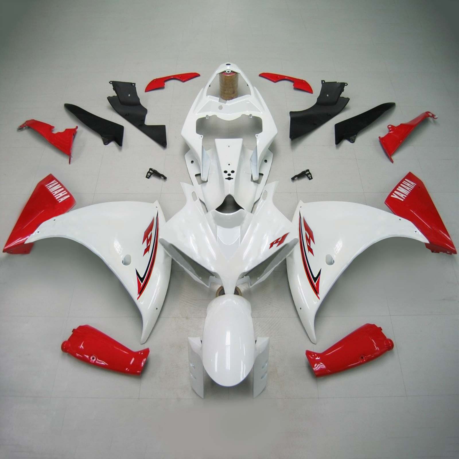 2012-2014 YAMAHA YZF 1000 R1 AMotopart Injection Fairing Kit Bodywork Plastic ABS #134