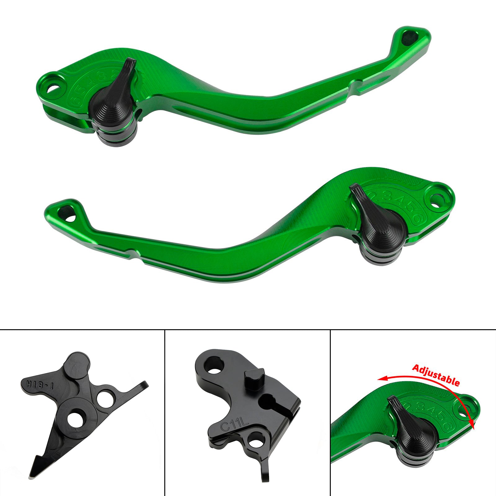 Palanca de freno de embrague corta CNC 2020-2021 HONDA CRF1100L Africa Twin