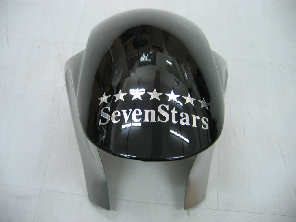 2005-2006 Honda CBR 600 RR zwart en zilver SevenStars Racing stroomlijnkappen algemeen