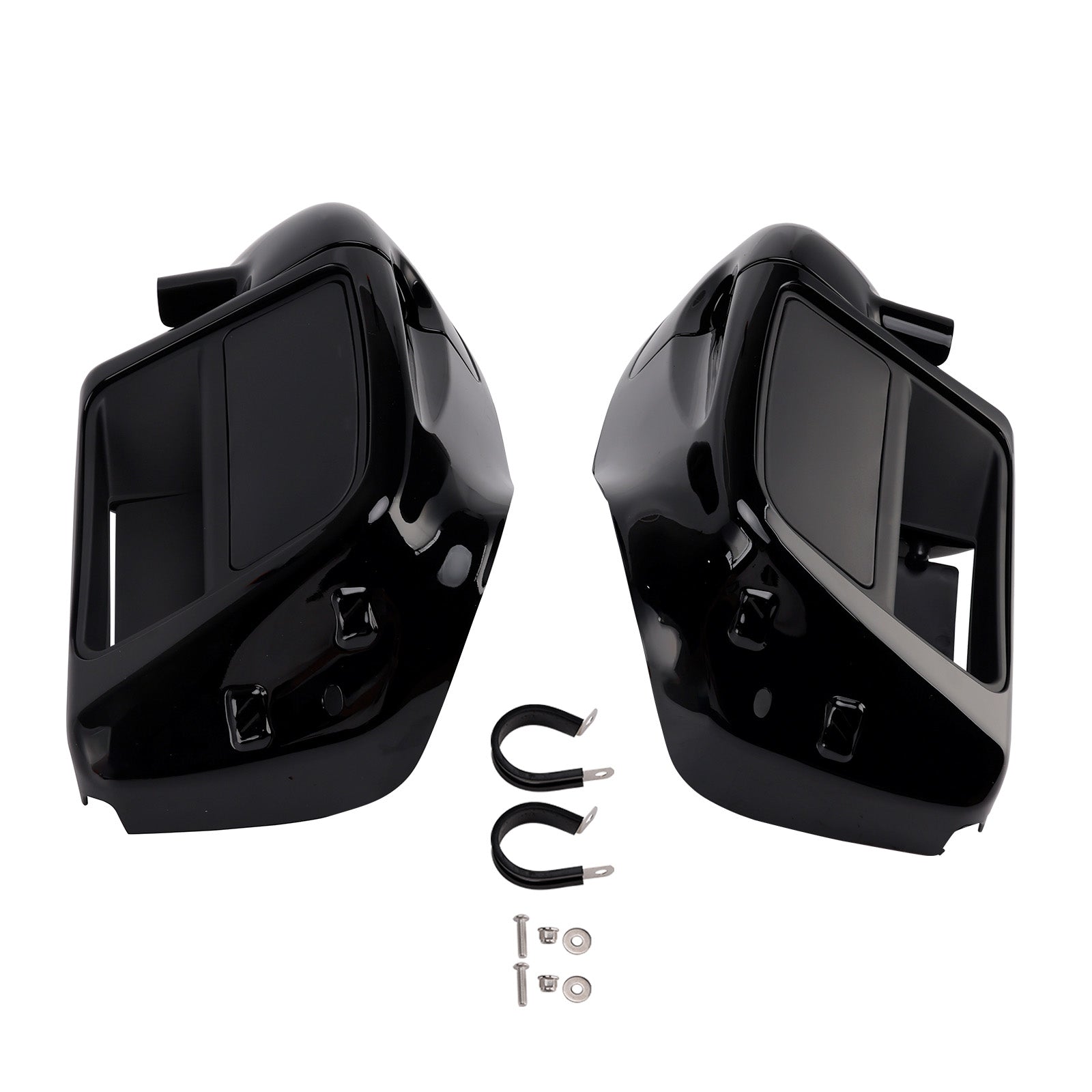 Caixa de reais com ventilação inferior adequada para turnê de rua Glide 2014-2024