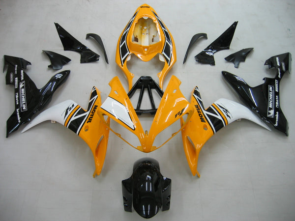 2004-2006 YZF 1000 R1 Yellow Bodywork Fairing ABS Injection Molded Plastics Set Generic