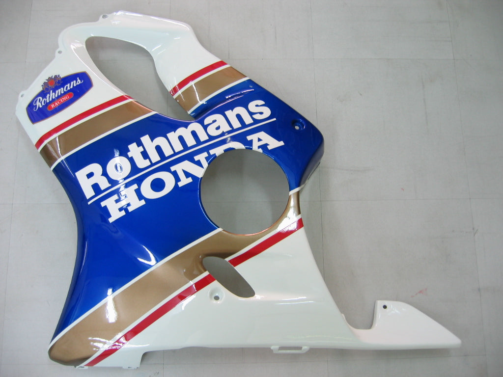 2001-2003 Honda CBR 600 F4i Blanc Rothmans Honda Racing Carénages Générique