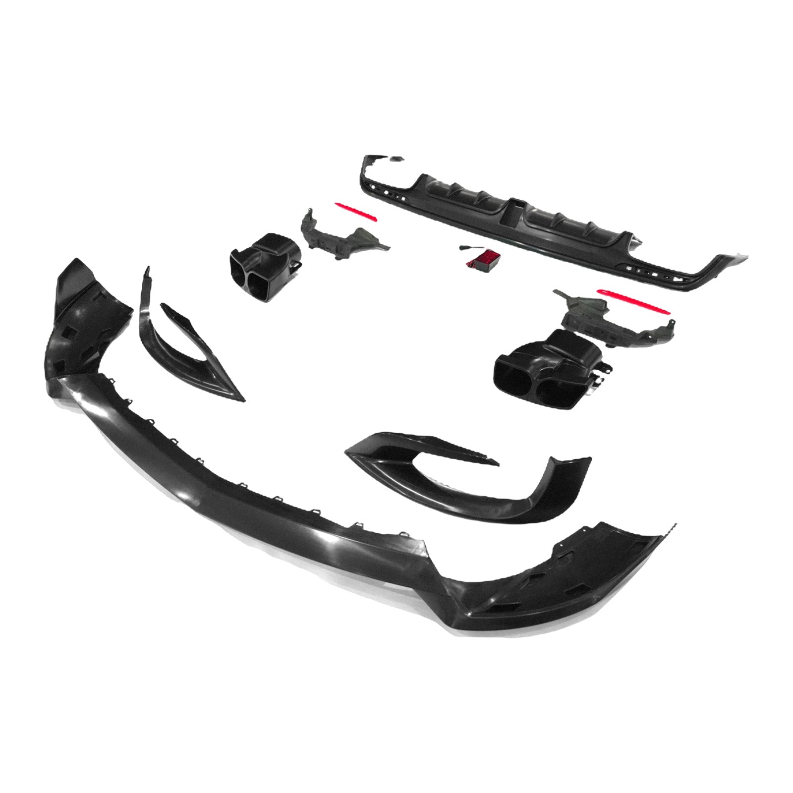 2014-2017 Fit Mercedes Benz S-Class W222 S500 S600 Upgrade B700 Body Kit Bumper