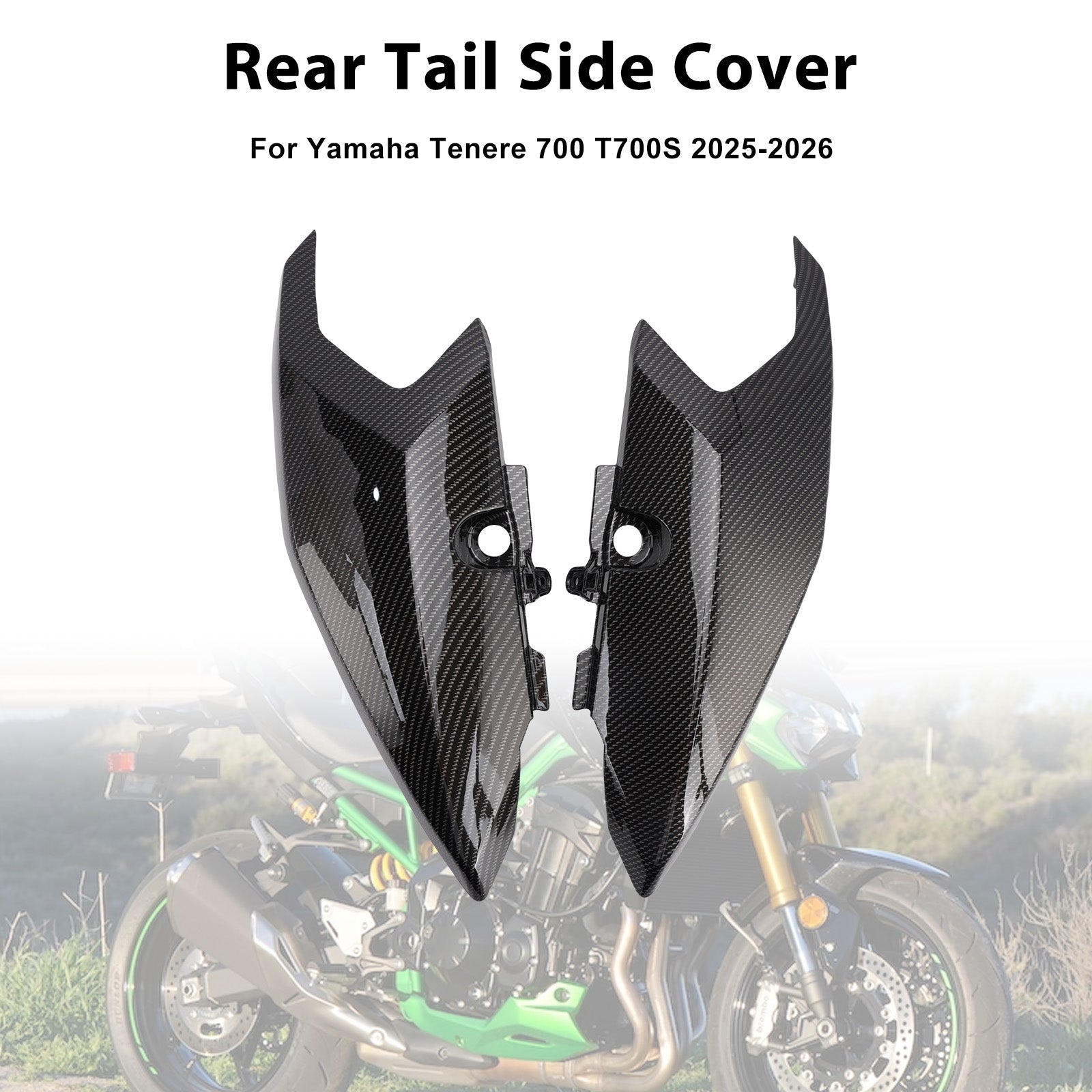 2025-2026 For Yamaha Tenere 700 T700S Rear Tail Side Cover Fairing