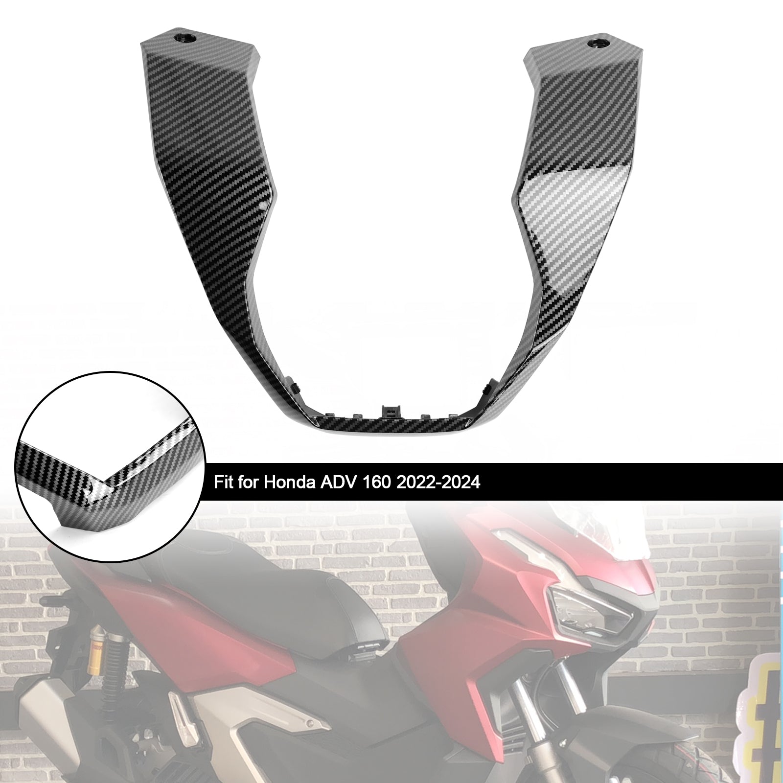 2023-2024 Honda ADV 160 Handlebar Driver Middle box lower cover Fairing