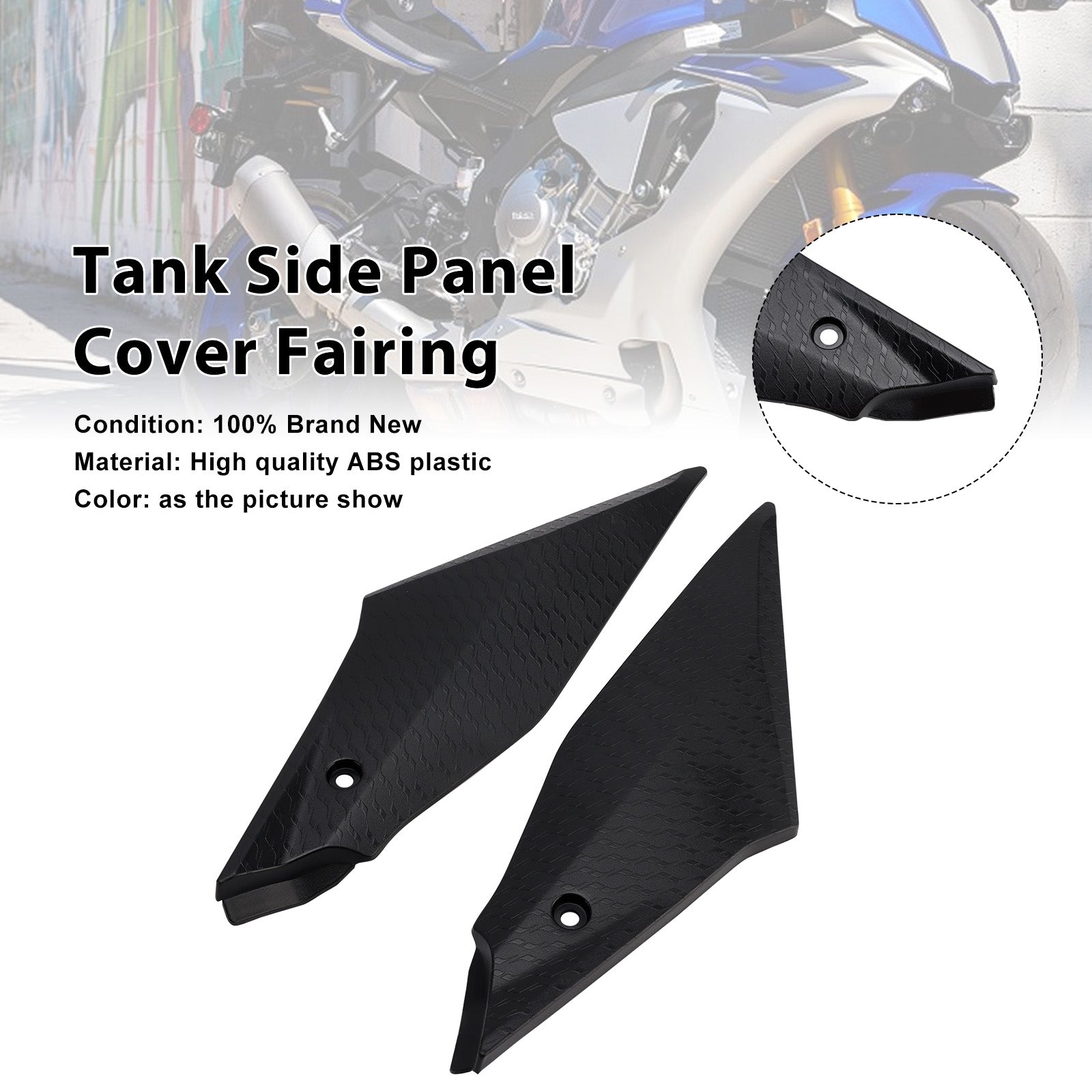 2015-2019 Yamaha YZF R1 R1M R1S Fuel Tank Side Cover Panel Fairing