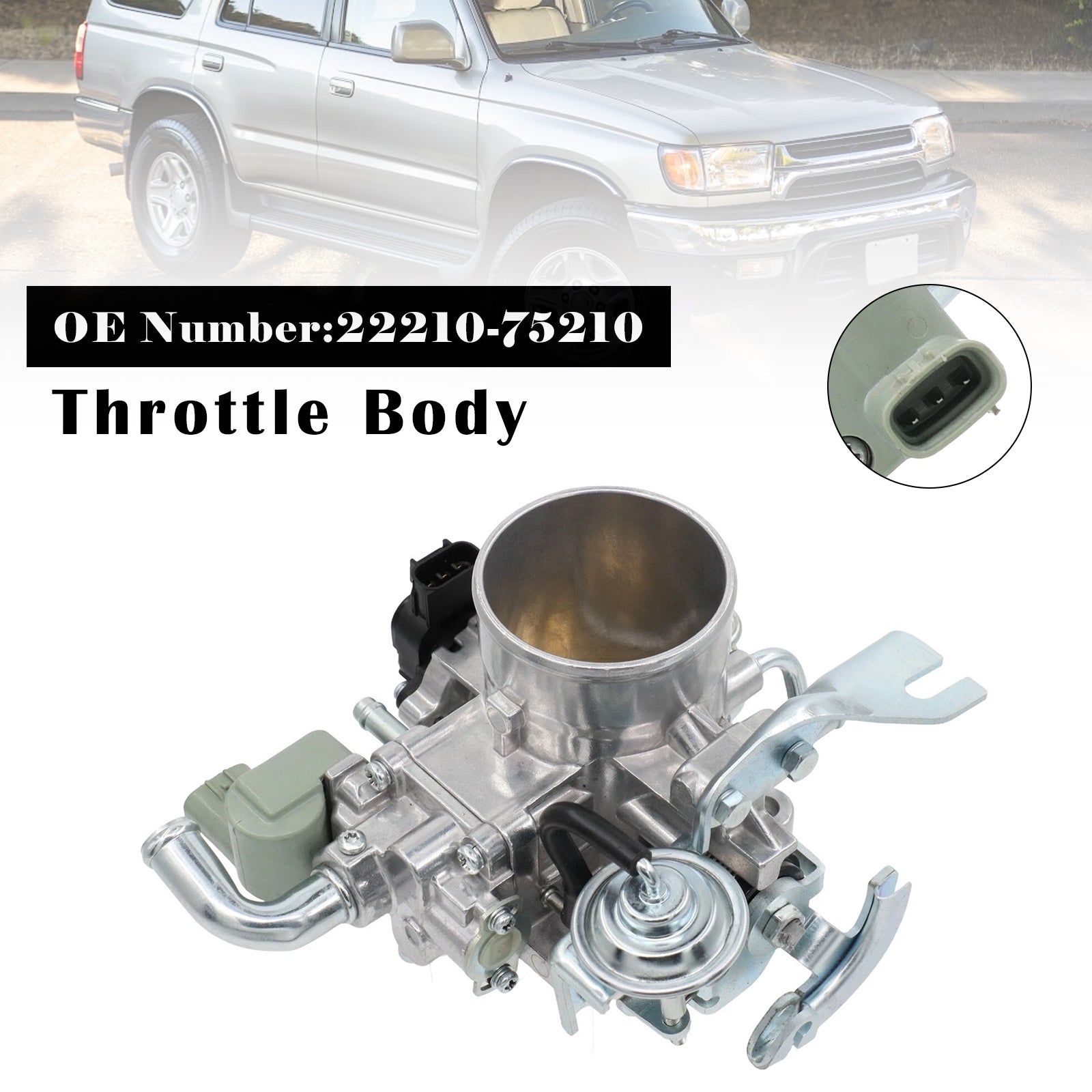 Throttle Body Valve 22210-75210 For Toyota 4Runner 2.4L 2.7L 1997-2004