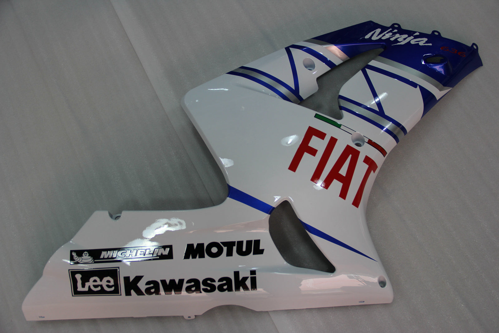 Kit de carénage d'injection Kawasaki ZX6R 2003-2004, carrosserie en plastique ABS