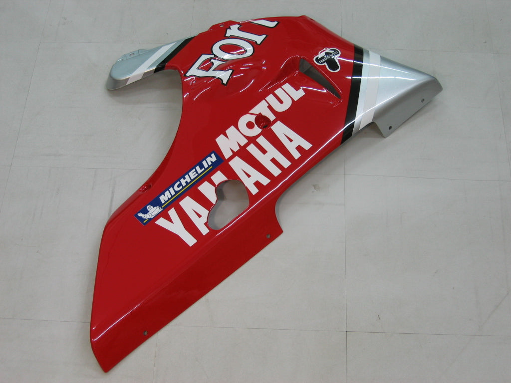 1998-1999 Yamaha YZF-R1 Rood Zilver Nr.7 Fortuna Racing Amotopart Stroomlijnkappen Douane kuip