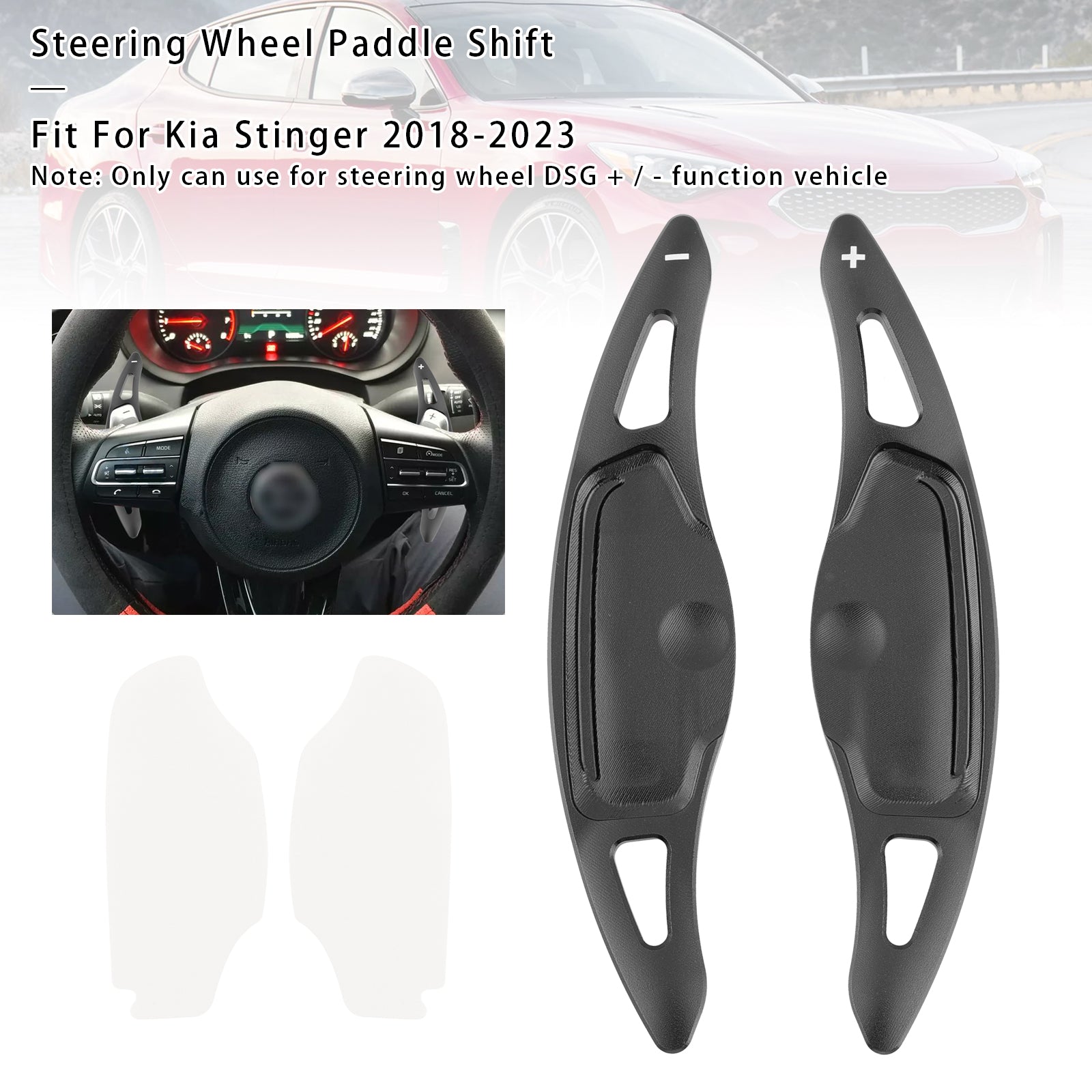 2018-2023 Kia Stinger stuurschakelpaddles