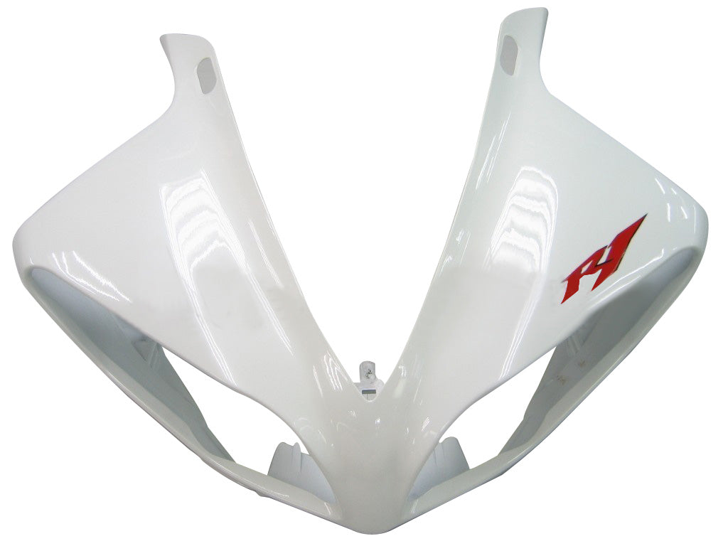 2009-2011 Yamaha YZF-R1 Carénages de course blanc rouge générique