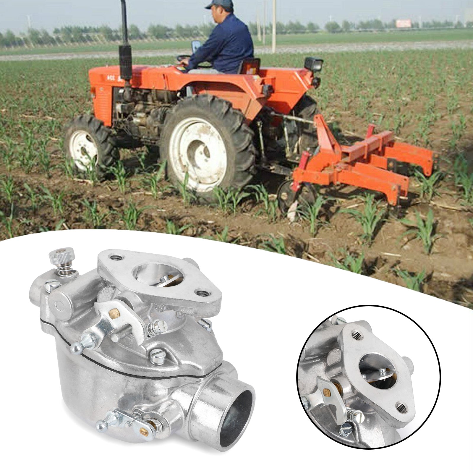 Carburetor For Ford Tractor 2N 8N 9N TSX33 8N9510C-HD New For Marvel Schebler