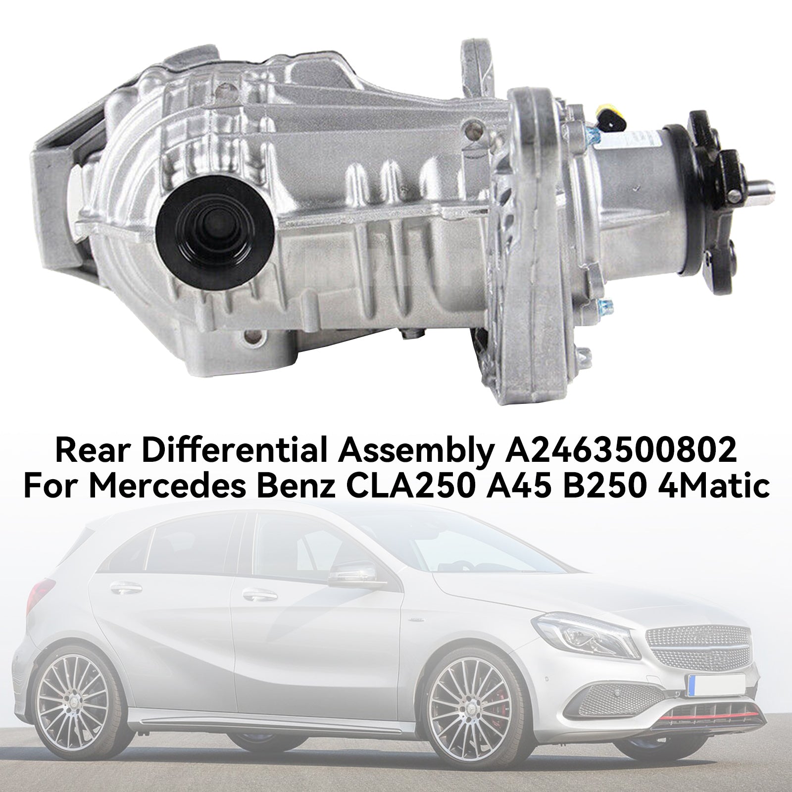 Ensemble différentiel arrière A2463500802 pour Mercedes Benz CLA250 A45 B250 4Matic