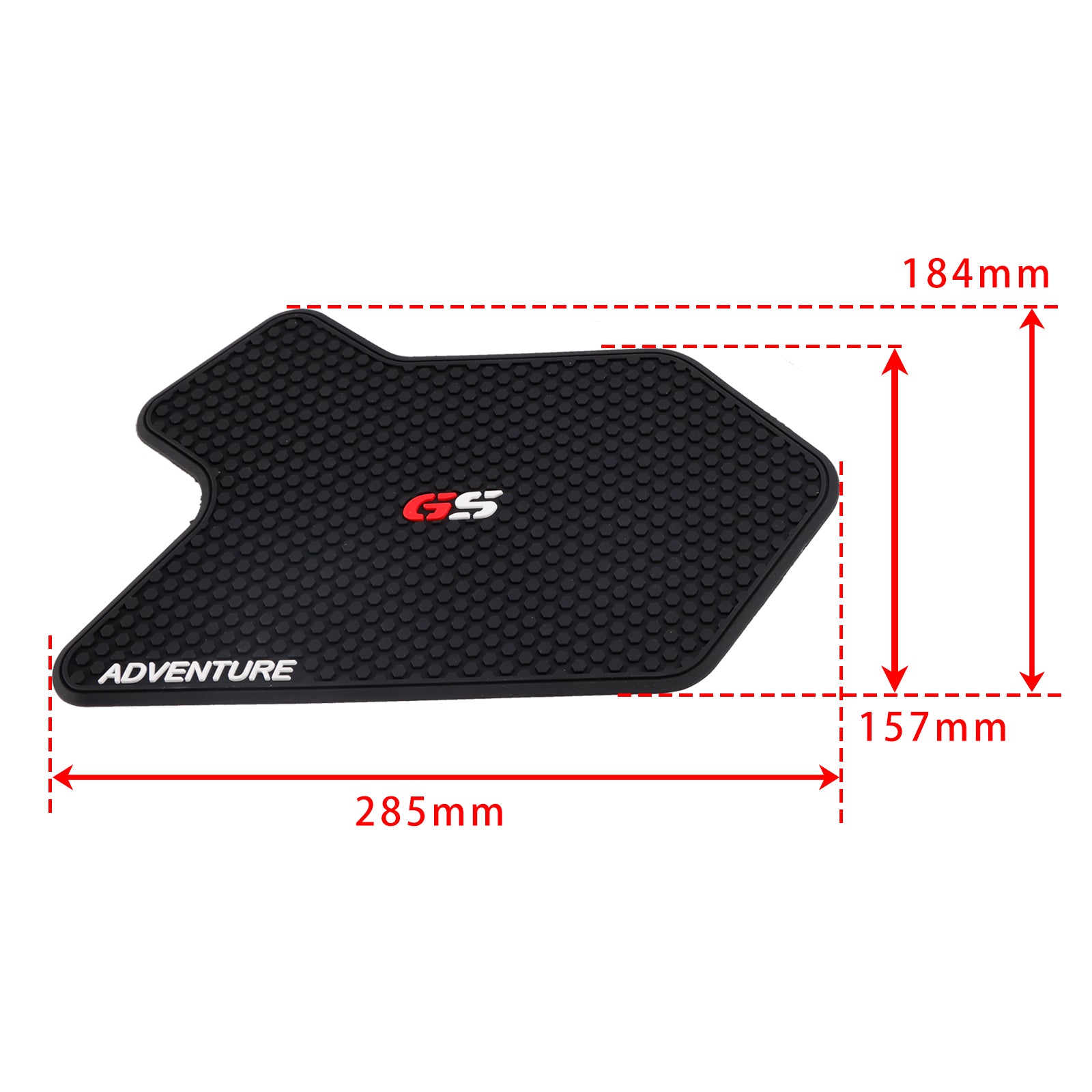 2019-2024 BMW R 1250 GS/Aventure Gas Tank Knee Pads Protetores de almofadas de tanques