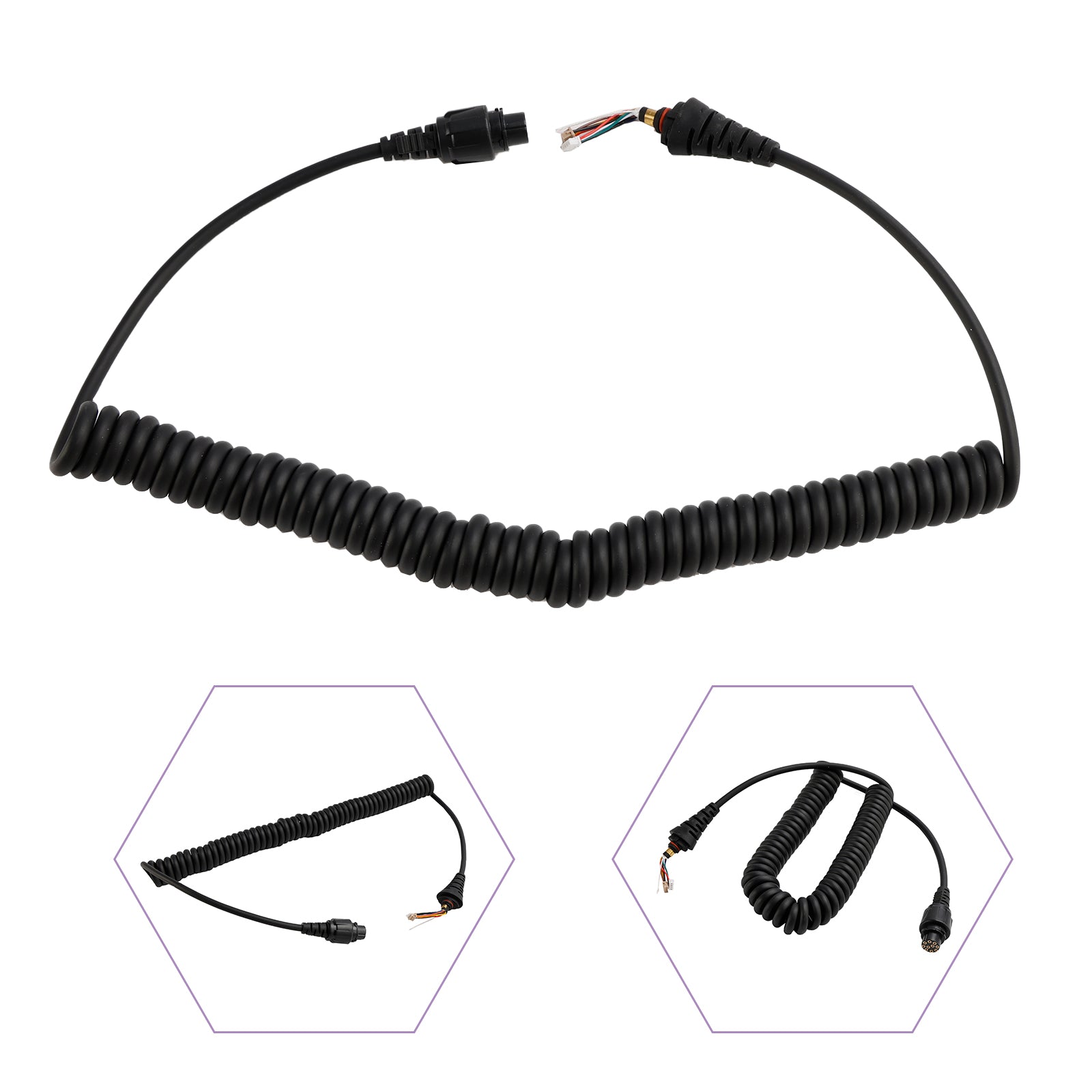 CAR SM25A1 Display Skärmhandmikrofonkabel för MD780 MD650 RD980 HM780 RD620