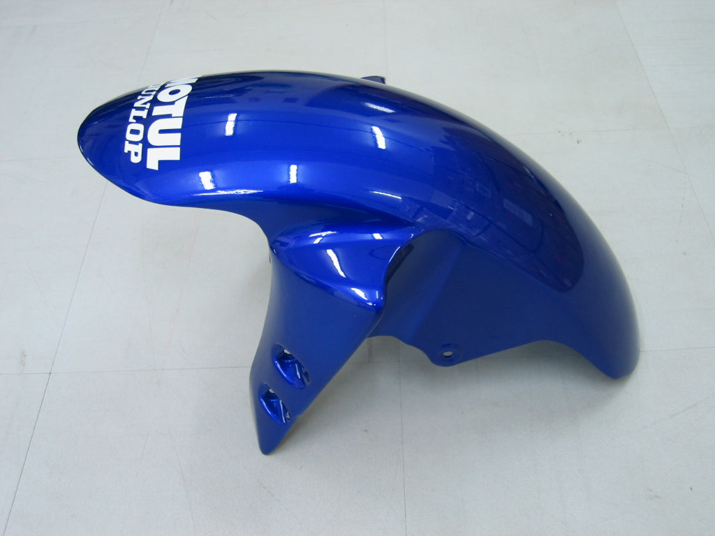 2004-2006 Yamaha YZF-R1 Bleu Blanc No.46 Carénages de course génériques