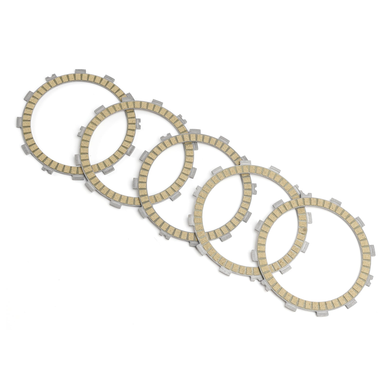 Clutch Friction Plate Kit för Kawasaki Ex250 Ninja 250 2008-2012 13088-0038