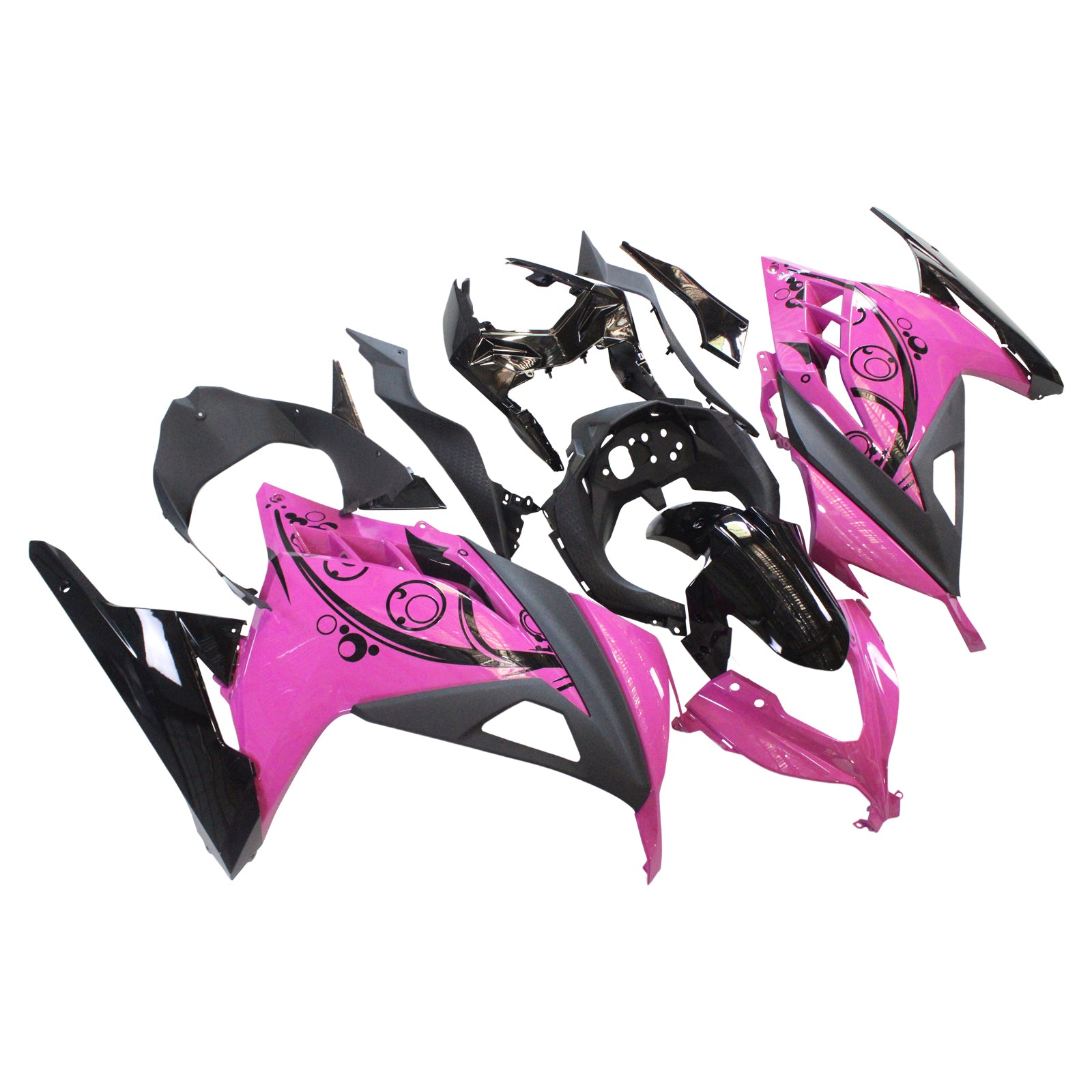 Injection Fairing Kit Bodywork fit For Kawasaki EX300 Ninja300R 2013-2024