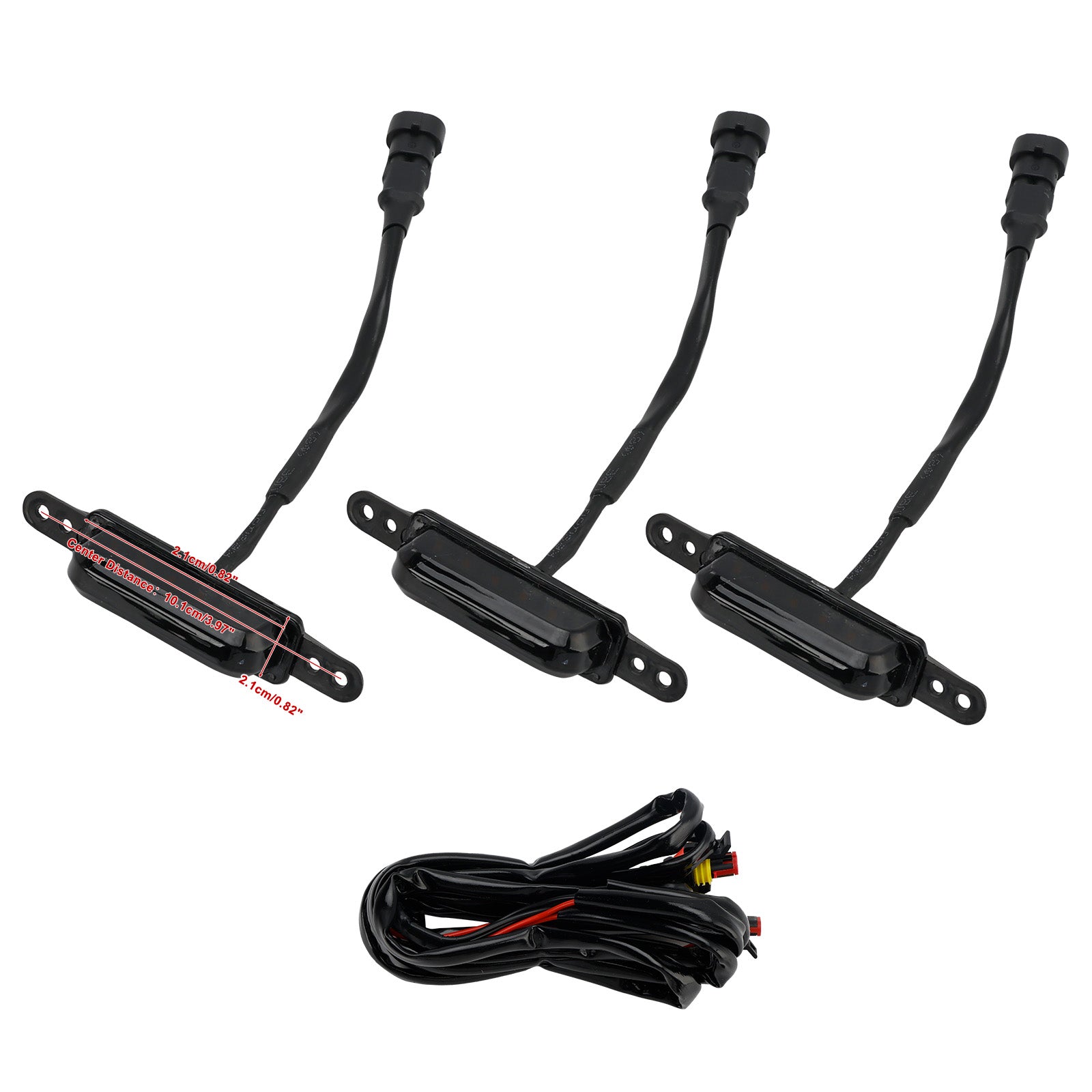 2023-2025 Ford Ranger Next Gen Wildtrak Yellow Led Light Front Bumper Grille