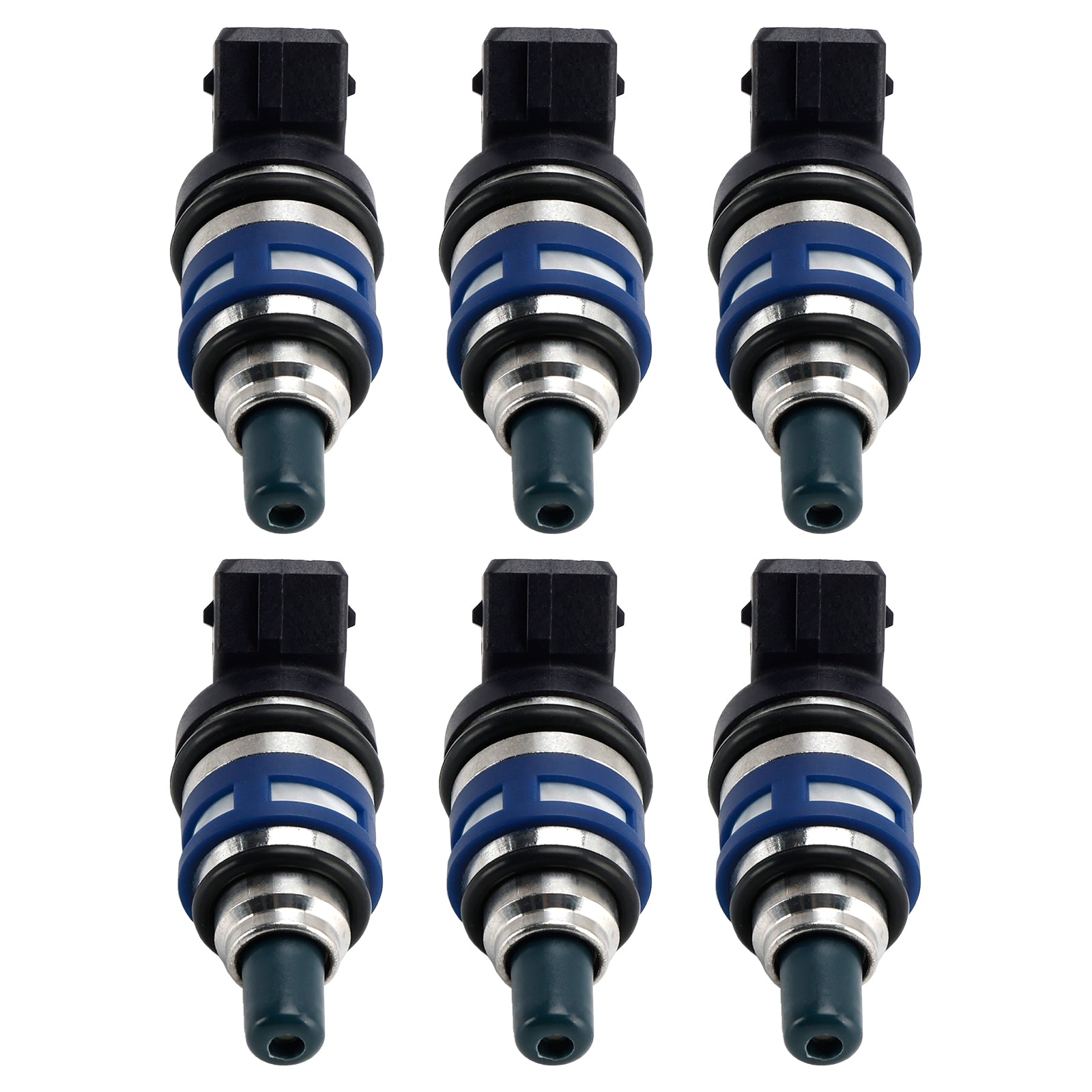 1989-1996 Nissan 300ZX Z32 3.0L TURBO V6 6Pcs Fuel Injector 16600-40P07