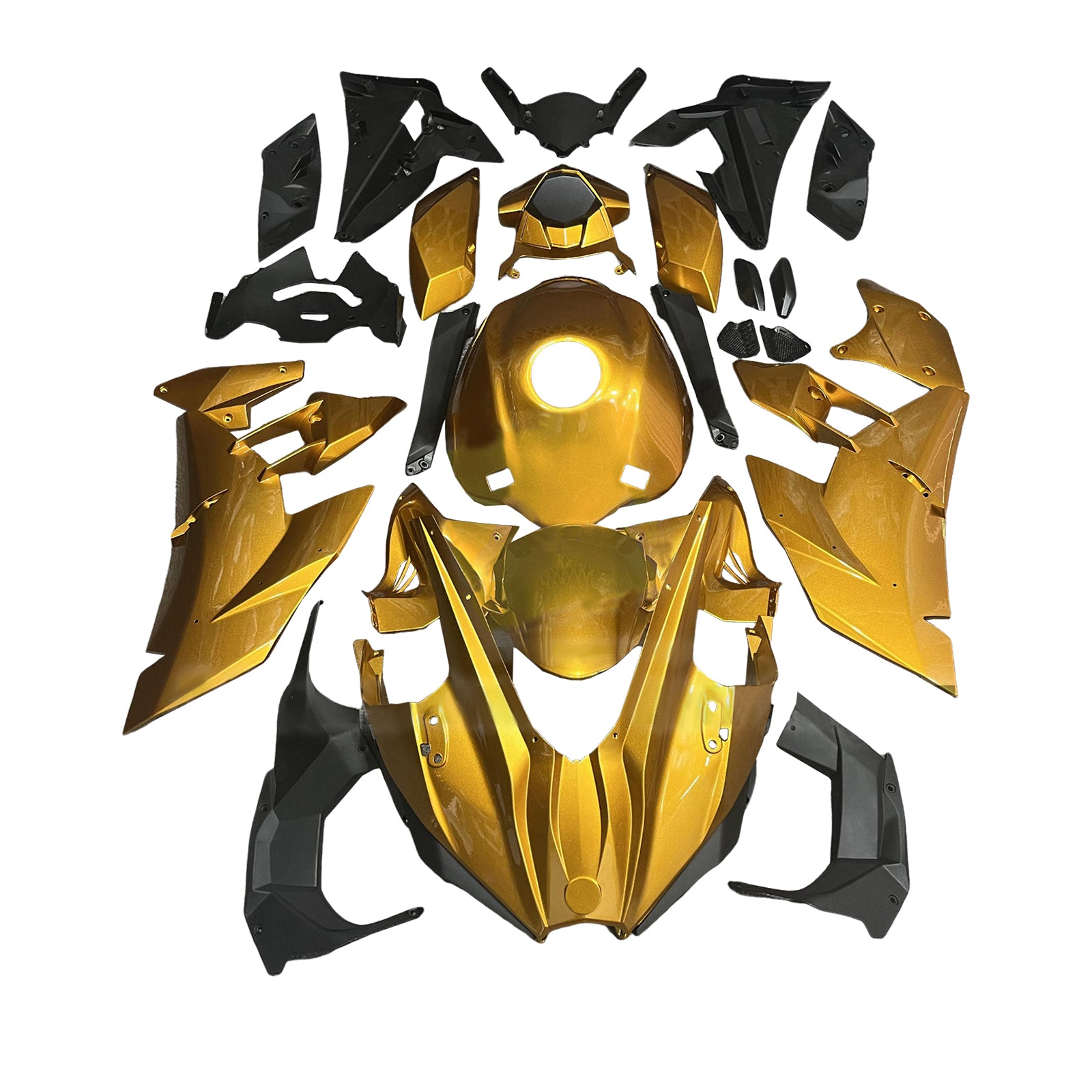 Injeksjon Fairing Kit Bodywork Abs Fit for Kawasaki Ninja H2 2015-2022