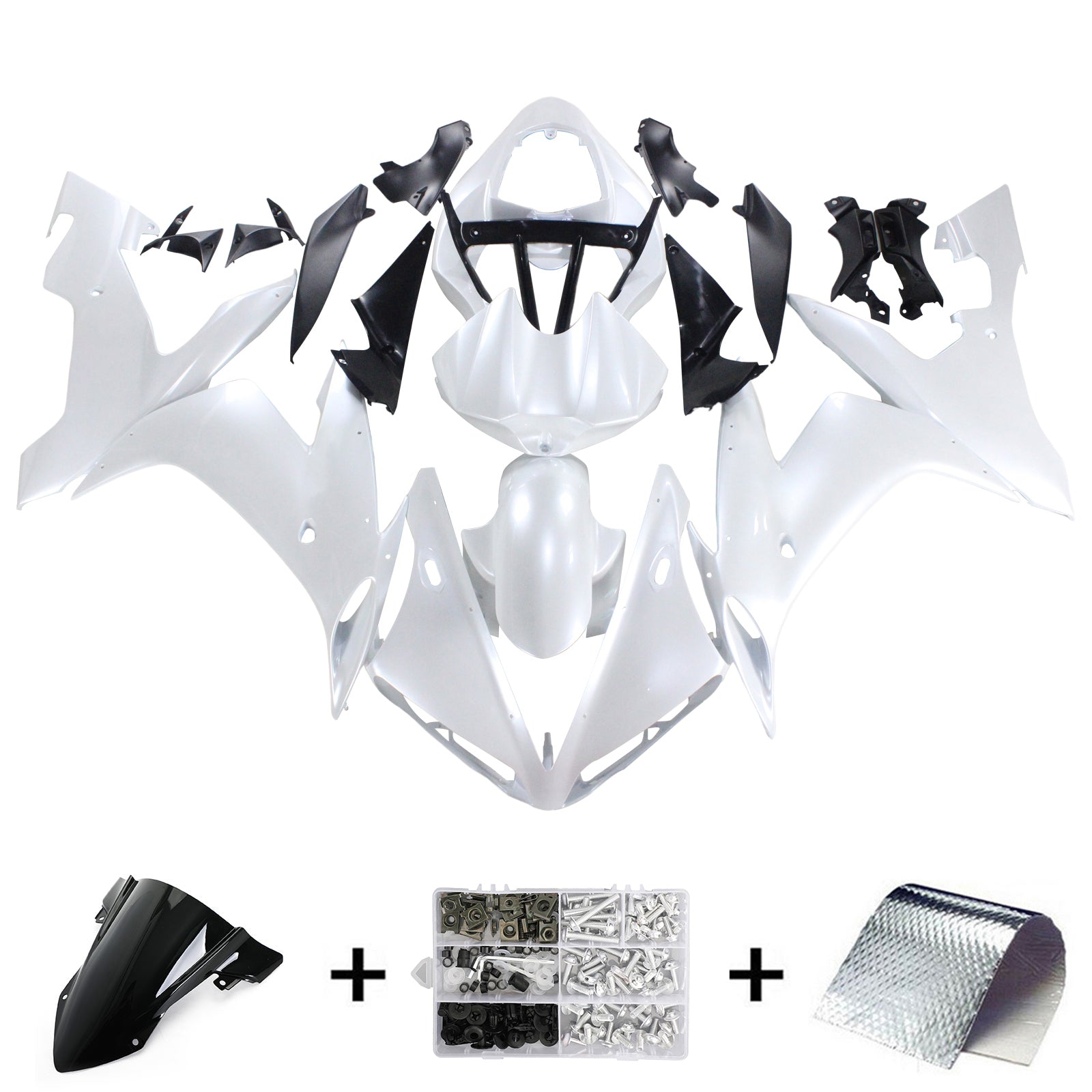 Injection Fairing Kit Bodywork Plastic ABS fit For Yamaha YZF 1000 R1 2004-2006