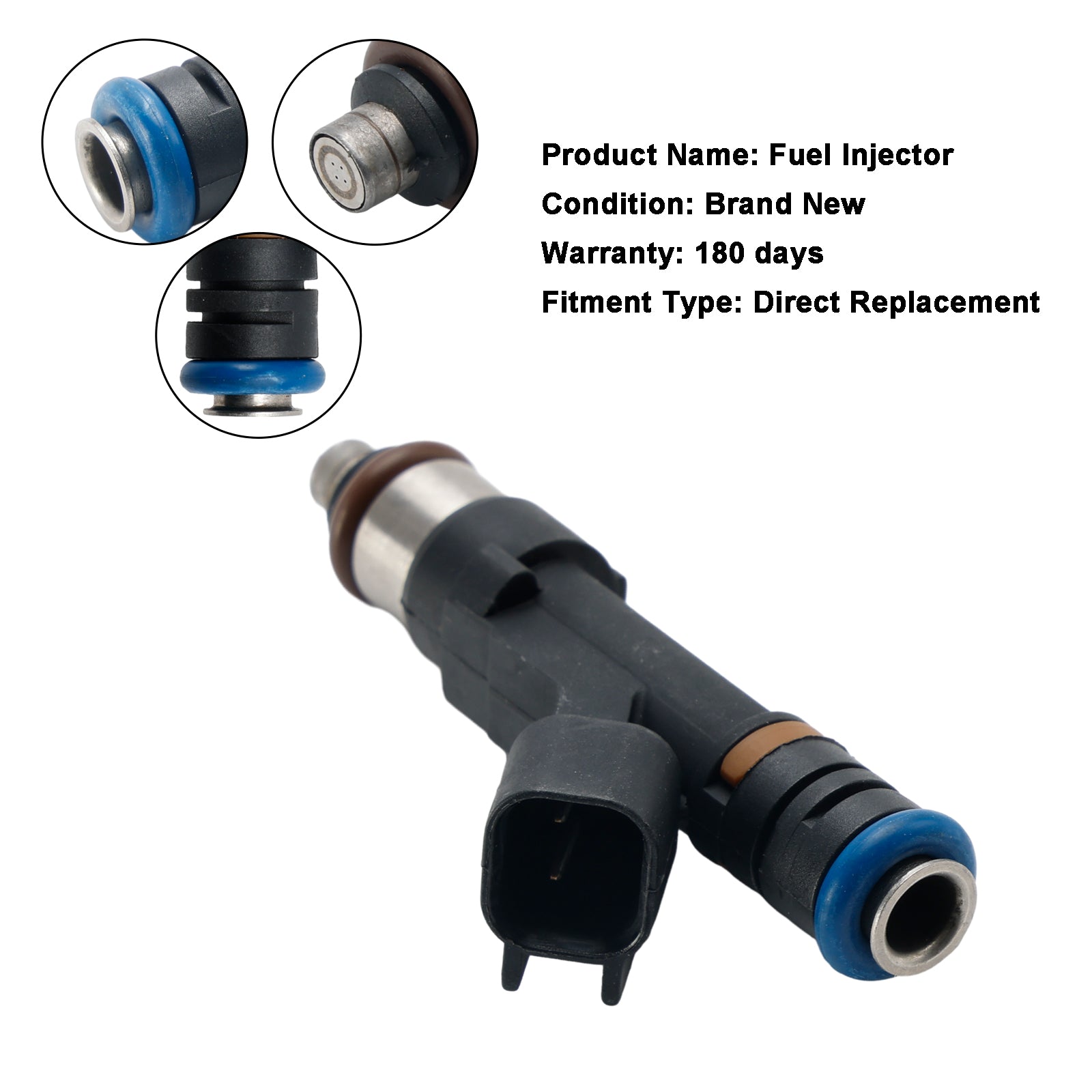 Injecteur de carburant 0280158138 adapté à Ford F150 F-150 5,4l 2007-2009 E150 E250, 1 pièce