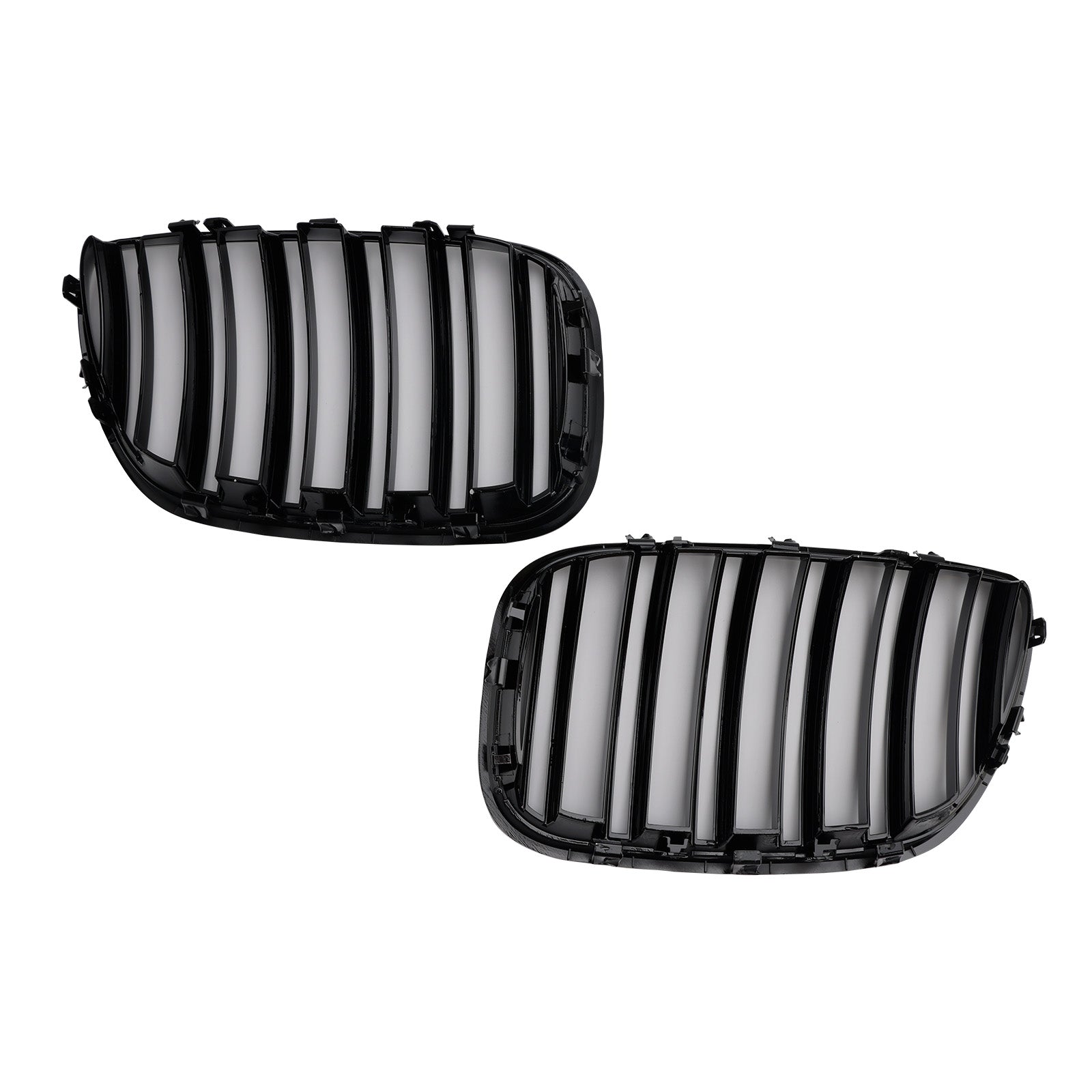 Gloss Black Front Kidney Grille Grill Fit BMW X-Series X5 E53 2004-2006
