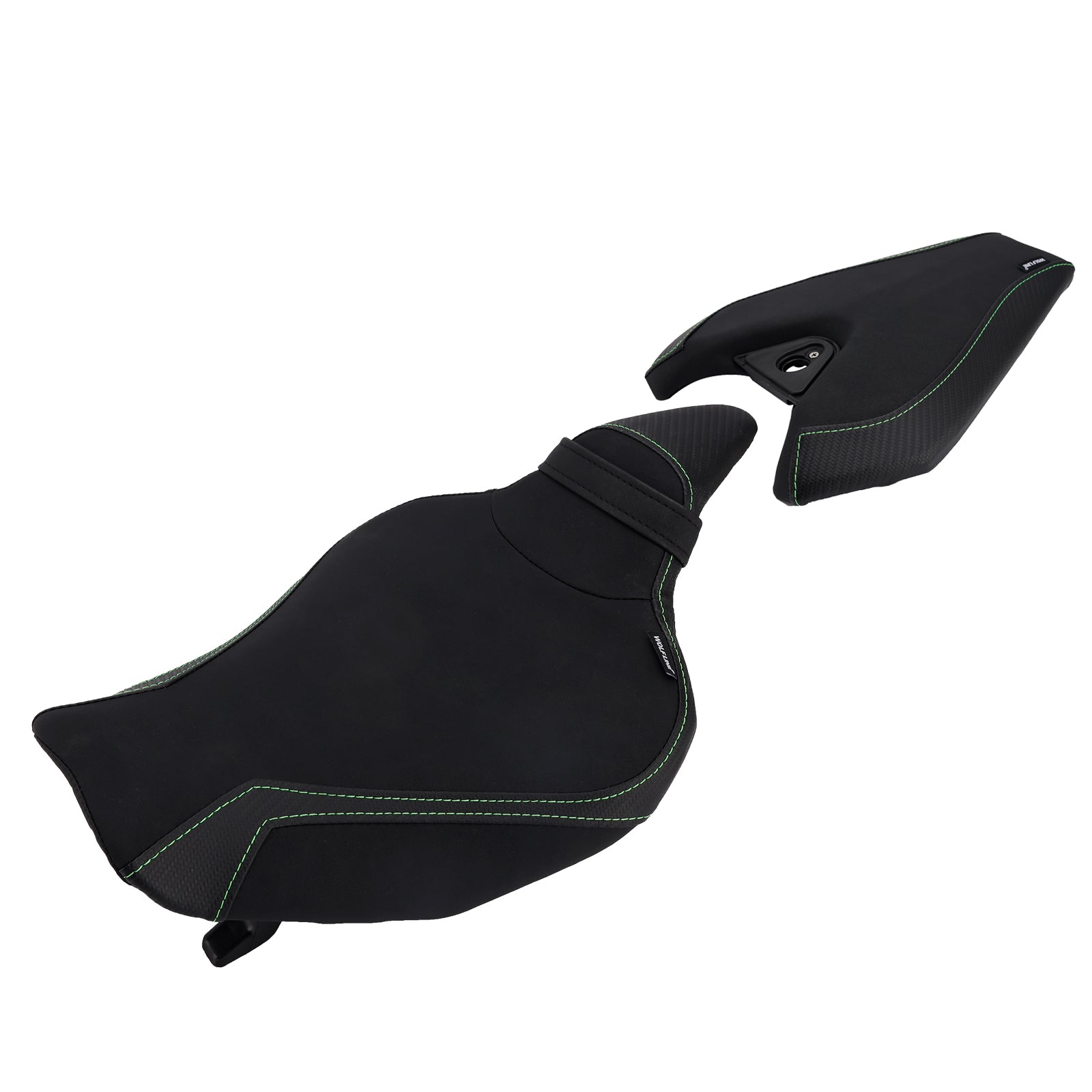 Driver&Passenger Seat Kit Rear Cushion Black For Kawasaki Z1000 2014-2025 2024