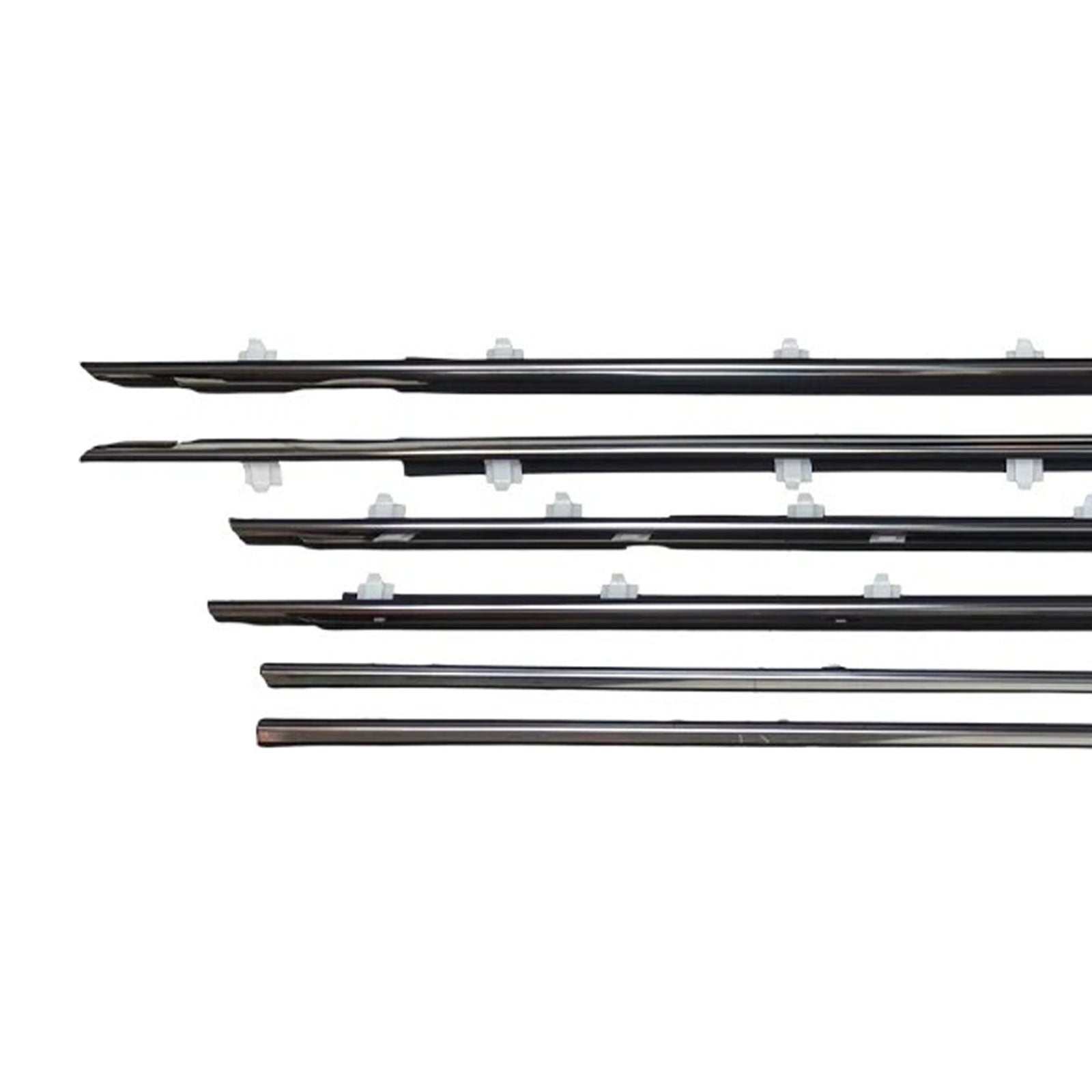 6PCS Door Belt Molding For Toyota Land Cruiser 80 Series 1991-1997