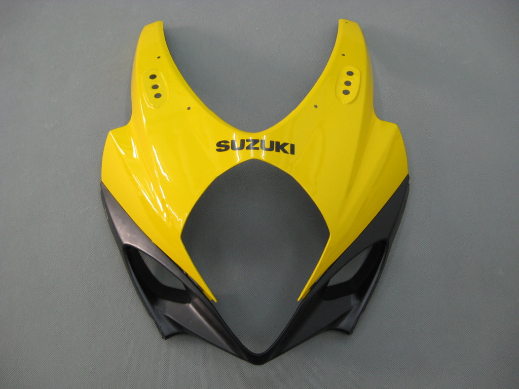 2007-2008 GSXR1000 Yellow Bodywork Fairing ABS Injection Molded Plastics Set Generic