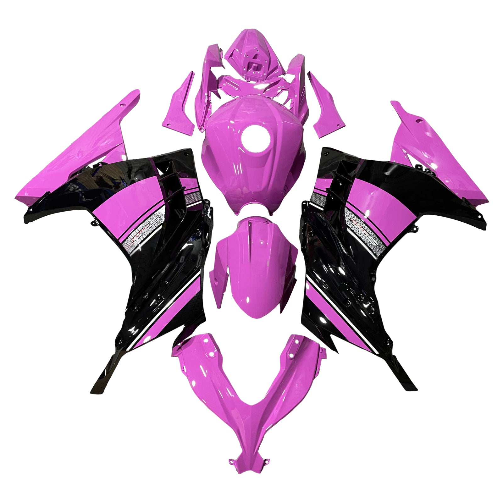 Injectie Kuip Kit Carrosserie Kunststof ABS geschikt voor Kawasaki EX300 Ninja 300 2013-2024