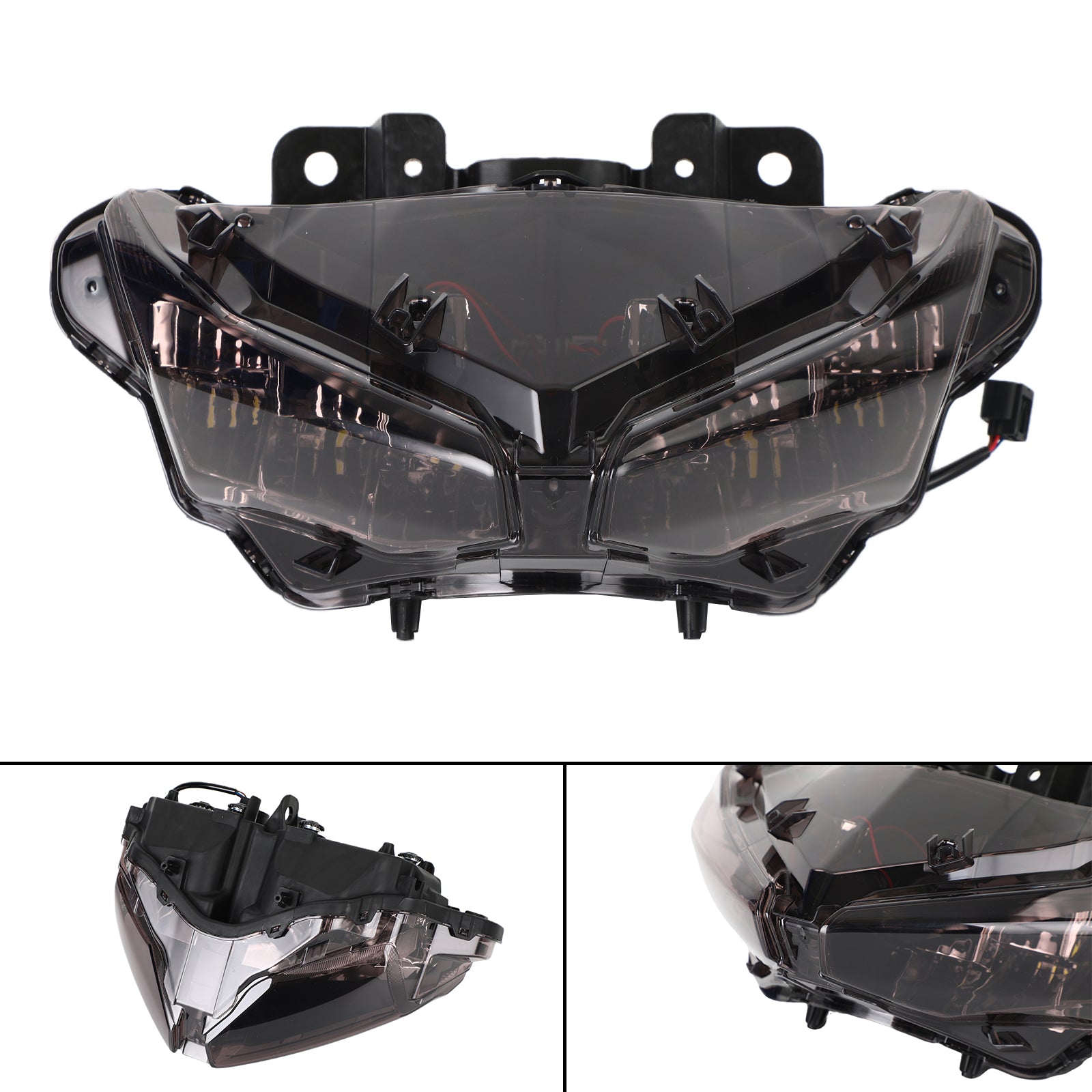 Headlamp Headlight Guard Protector Grill Led Smoke For Honda Cbr 650R 500 16-22