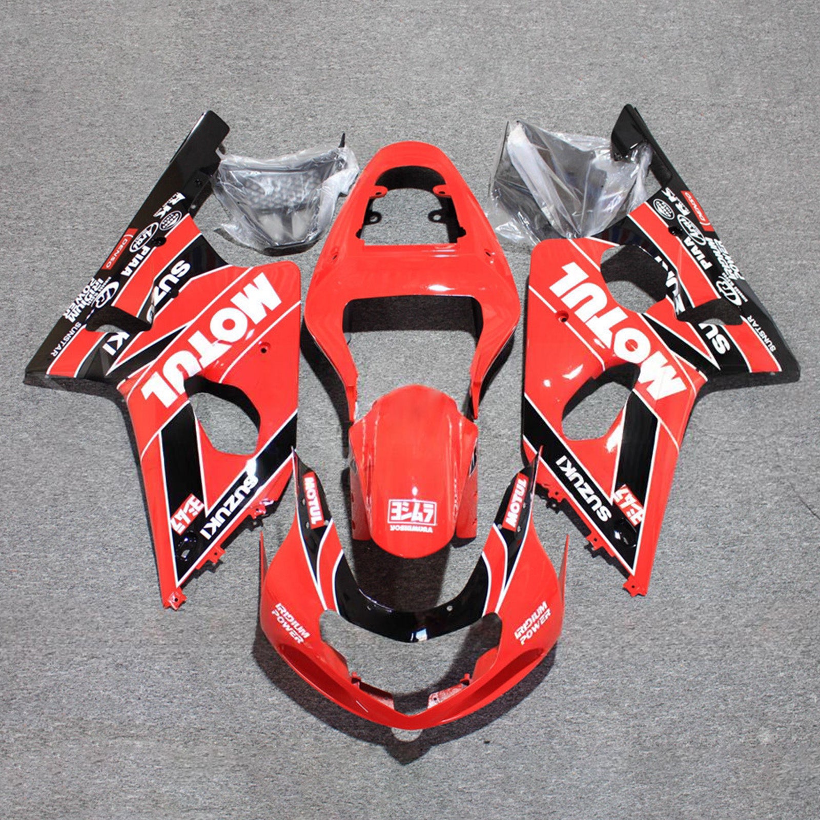 Injection Fairing Kit Bodywork For Suzuki GSXR600 2001-2003 GSXR750 2000-2003 K1