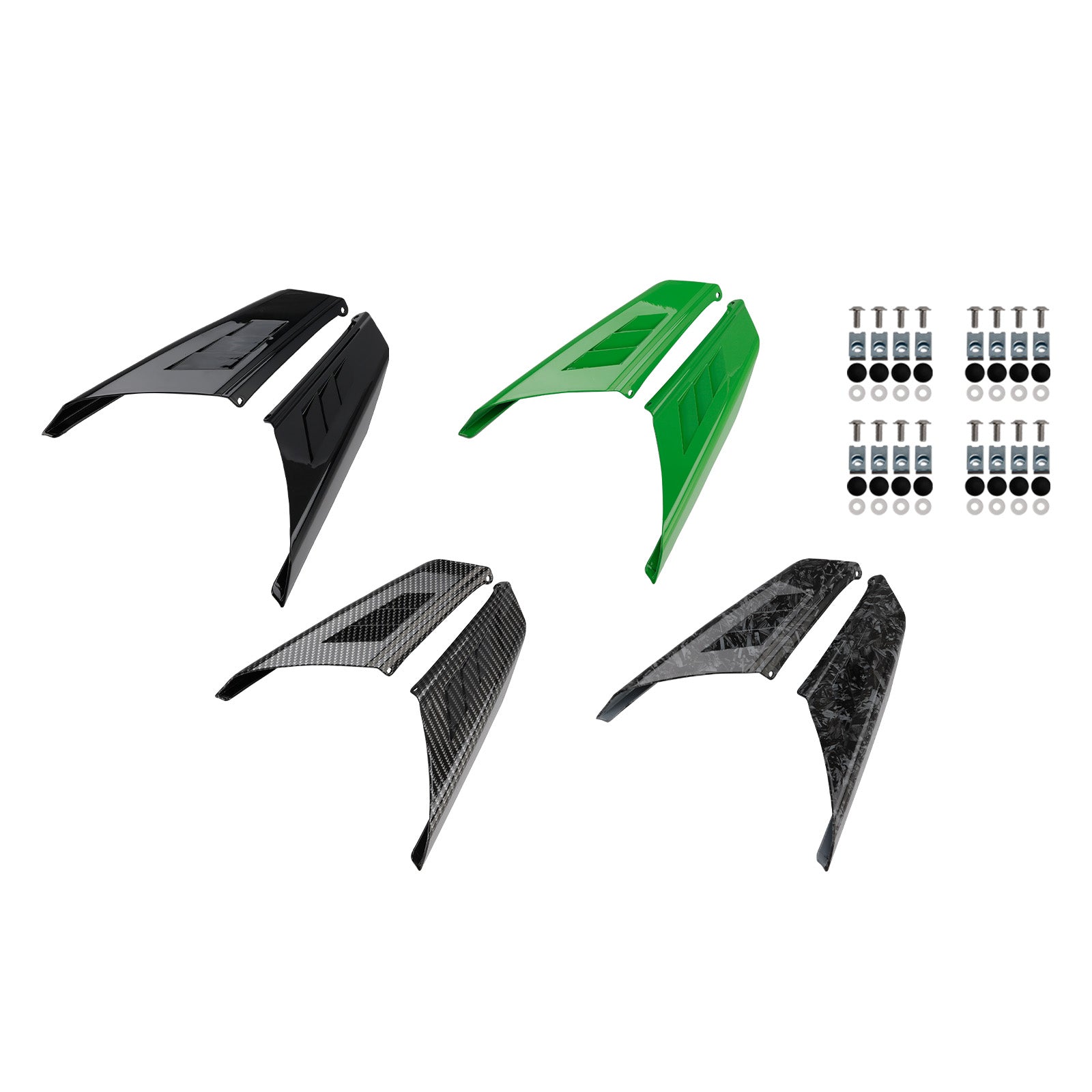 2023-2025 Kawasaki NINJA ZX-4R ZX-4RR Carénage d'aile arrière à aile fixe