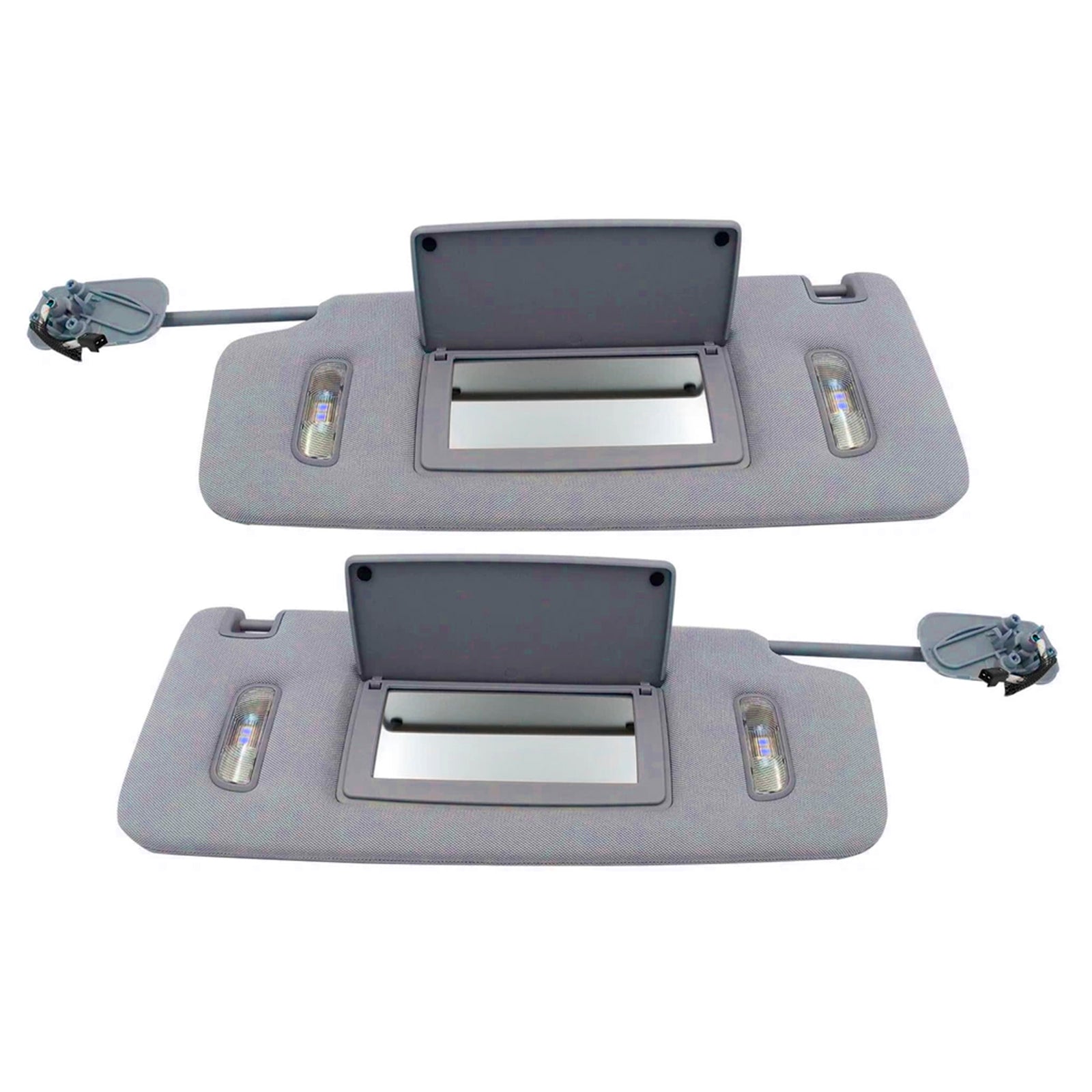2 peças de para-sol cinza esquerdo & Direita 22870346 23459643 Para Nissan Altima 2013-2018