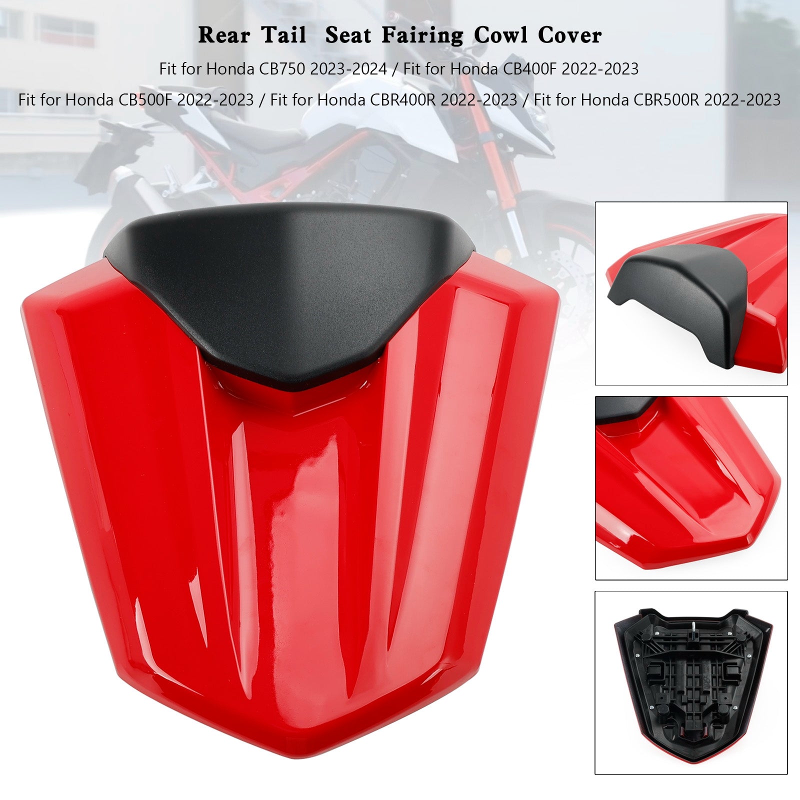 Housse de carénage de siège arrière Honda CBR500R 2022-2023